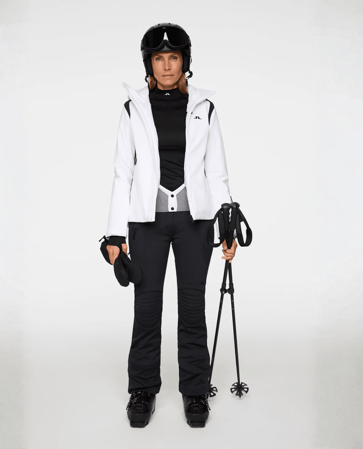 J.Lindeberg Women Elma Jacket - White - Skidjackor - Alpingaraget
