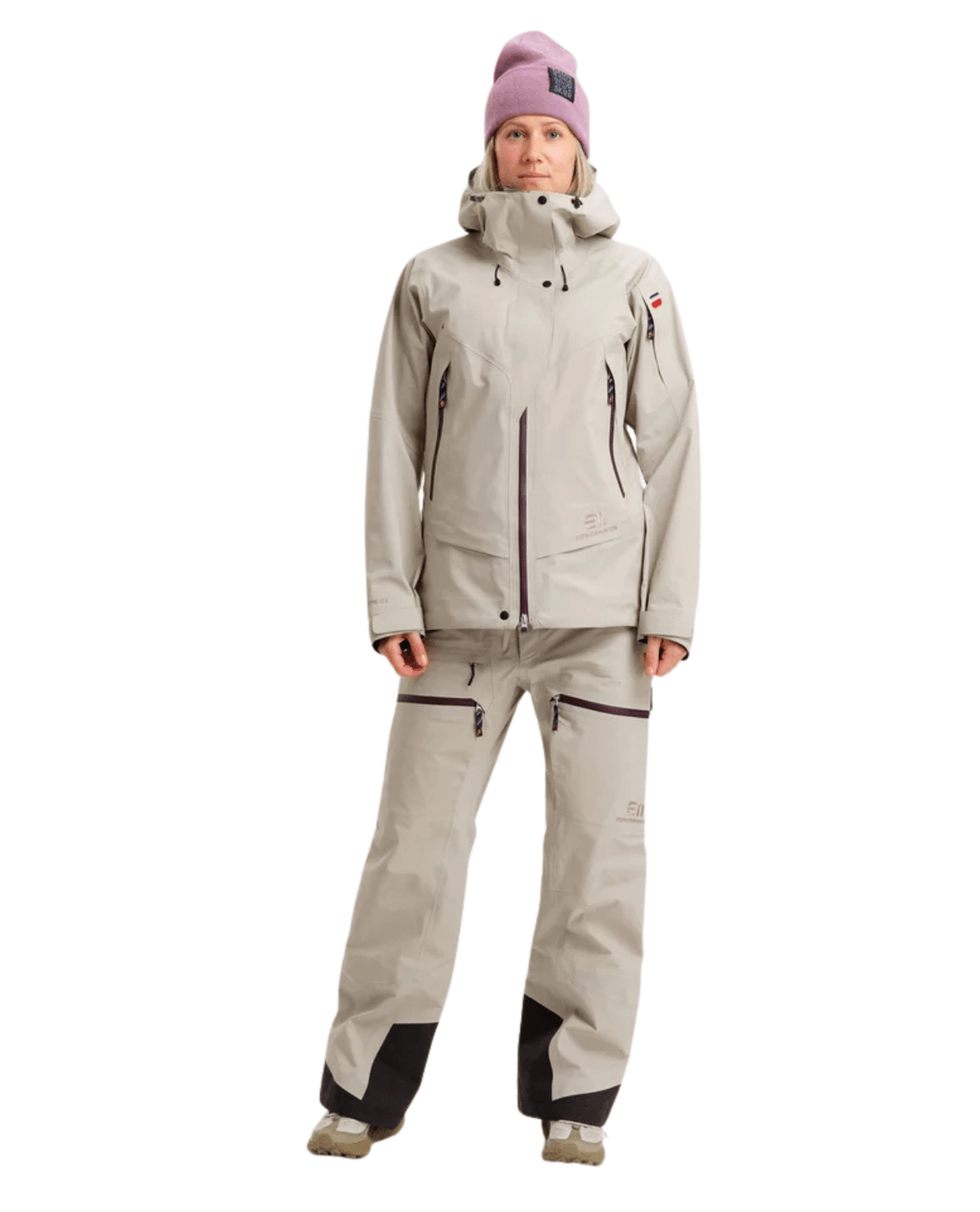 Elevenate Womens Pure Pants - Ginger Beige - Skidbyxor - Alpingaraget