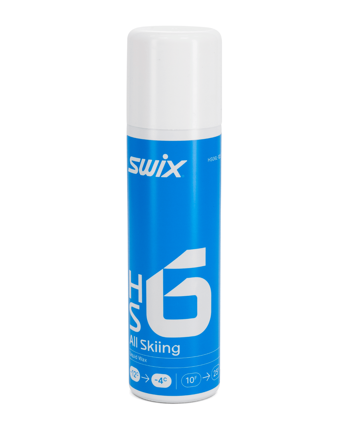 Swix HS6 Liquid Blue, - 4°C/ - 12°C, 125ml - Valla - Alpingaraget