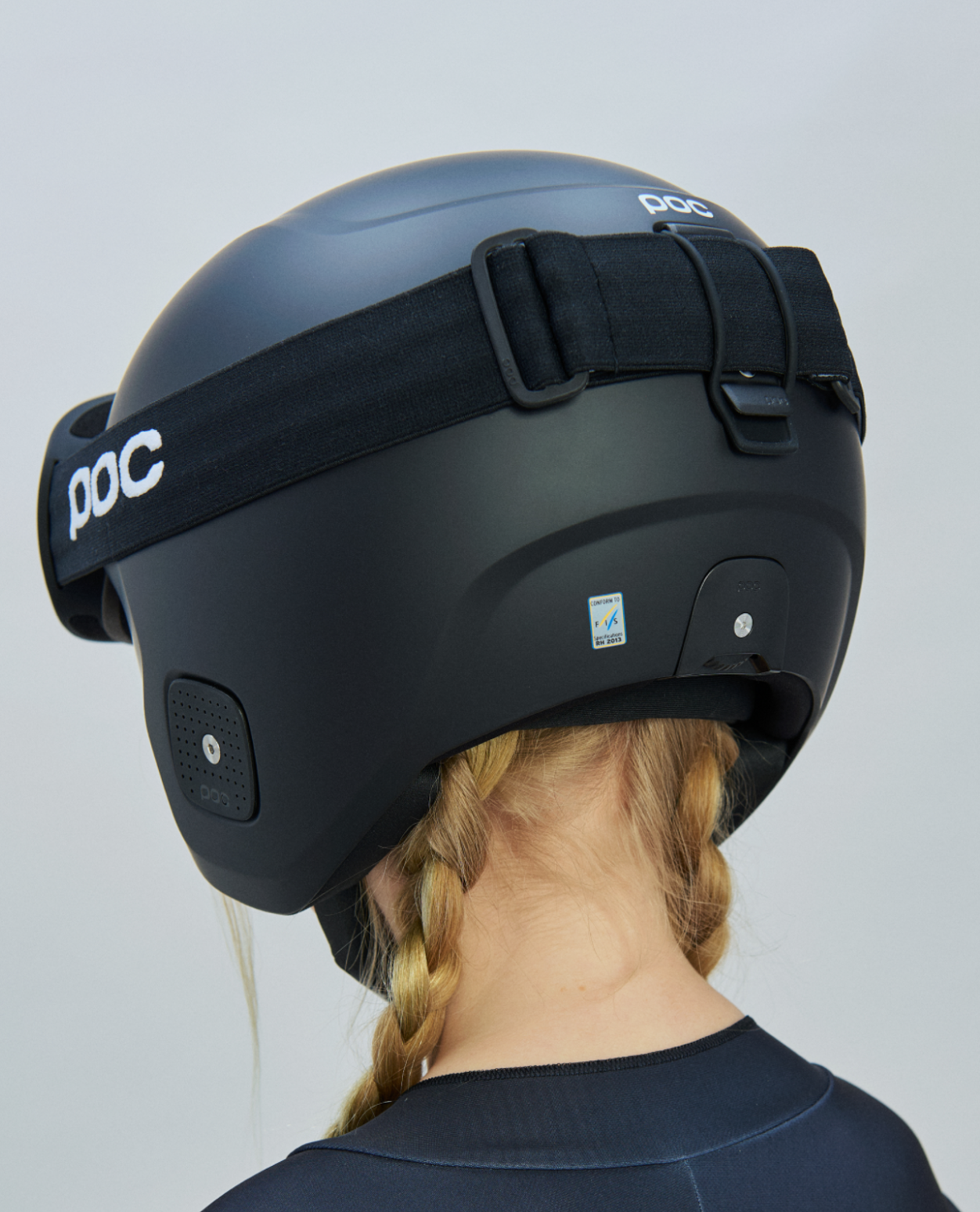 POC Skull Dura Junior - Uranium Black Matt