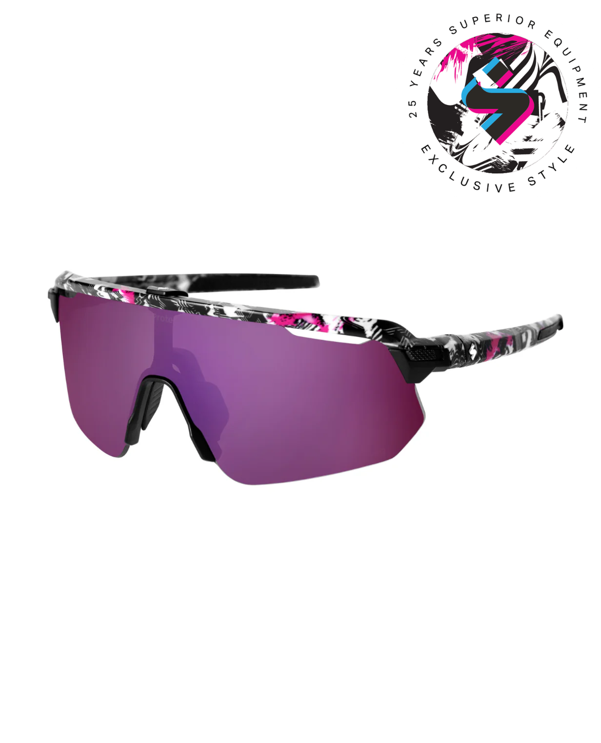 Sweet Protection Shinobi RIG Reflect Block Party - RIG Bixbite/Satin White/Block Party