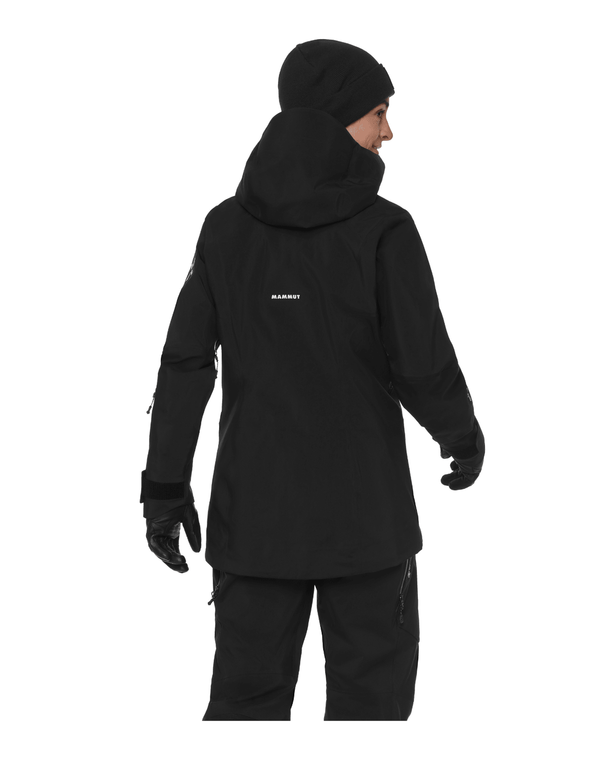 Mammut Eiger Free Pro HS Hooded Jacket Women - Black - Skidjackor - Alpingaraget
