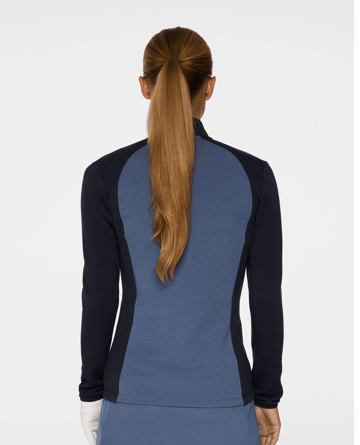 J.Lindeberg Women Nami Zip Mid Layer - JL Navy - Mellanlager - Alpingaraget