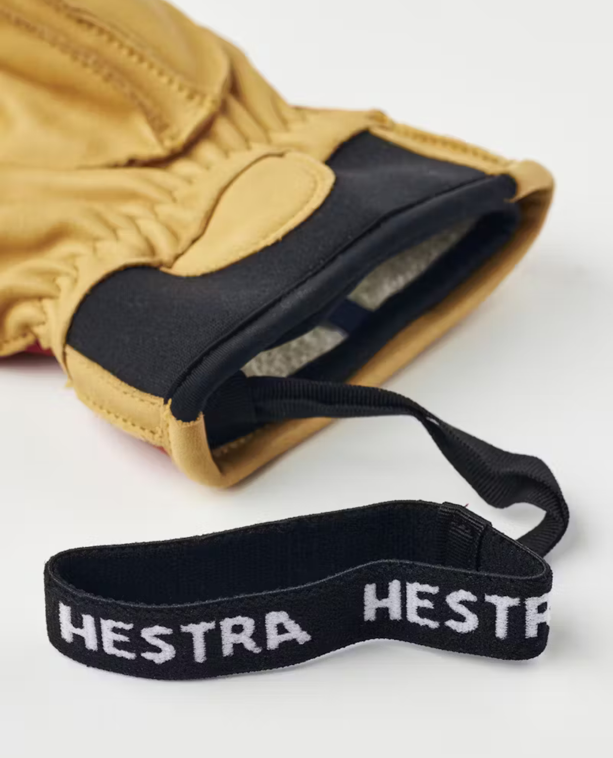 HESTRA Wakayama 5 Finger - Flame red/Tan - Alpingaraget