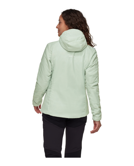 Mammut Rime IN Hooded Jacket Women - Silver Sage - Alpingaraget