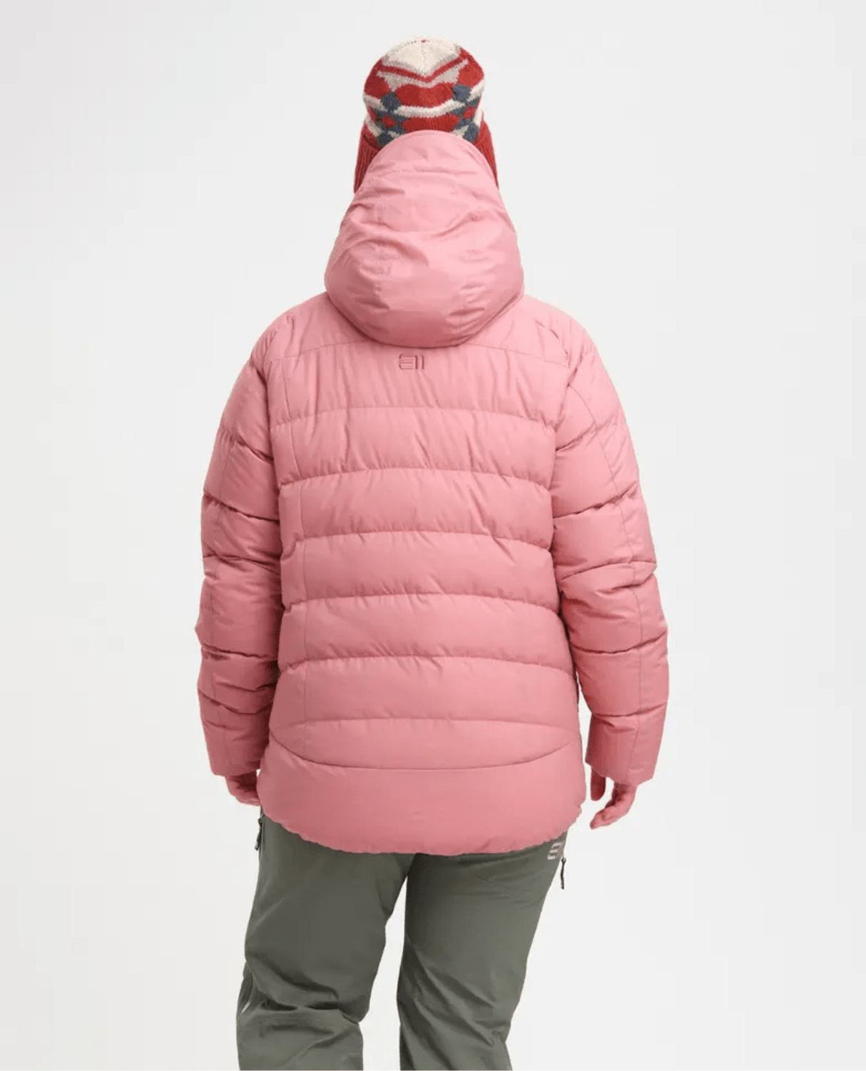 Elevenate Womens Combin Down Jacket - Dark Strawberry - Mellanlager - Alpingaraget