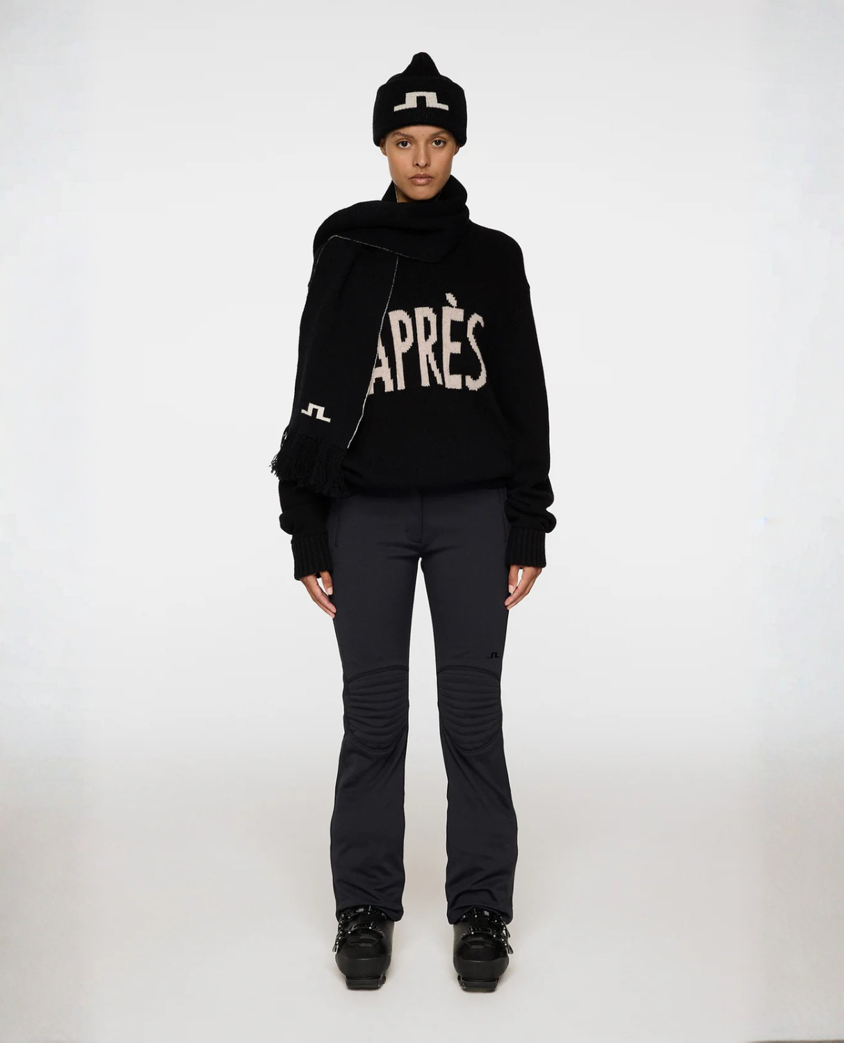 J.Lindeberg Women Stanford Softshell Ski Pant - Black