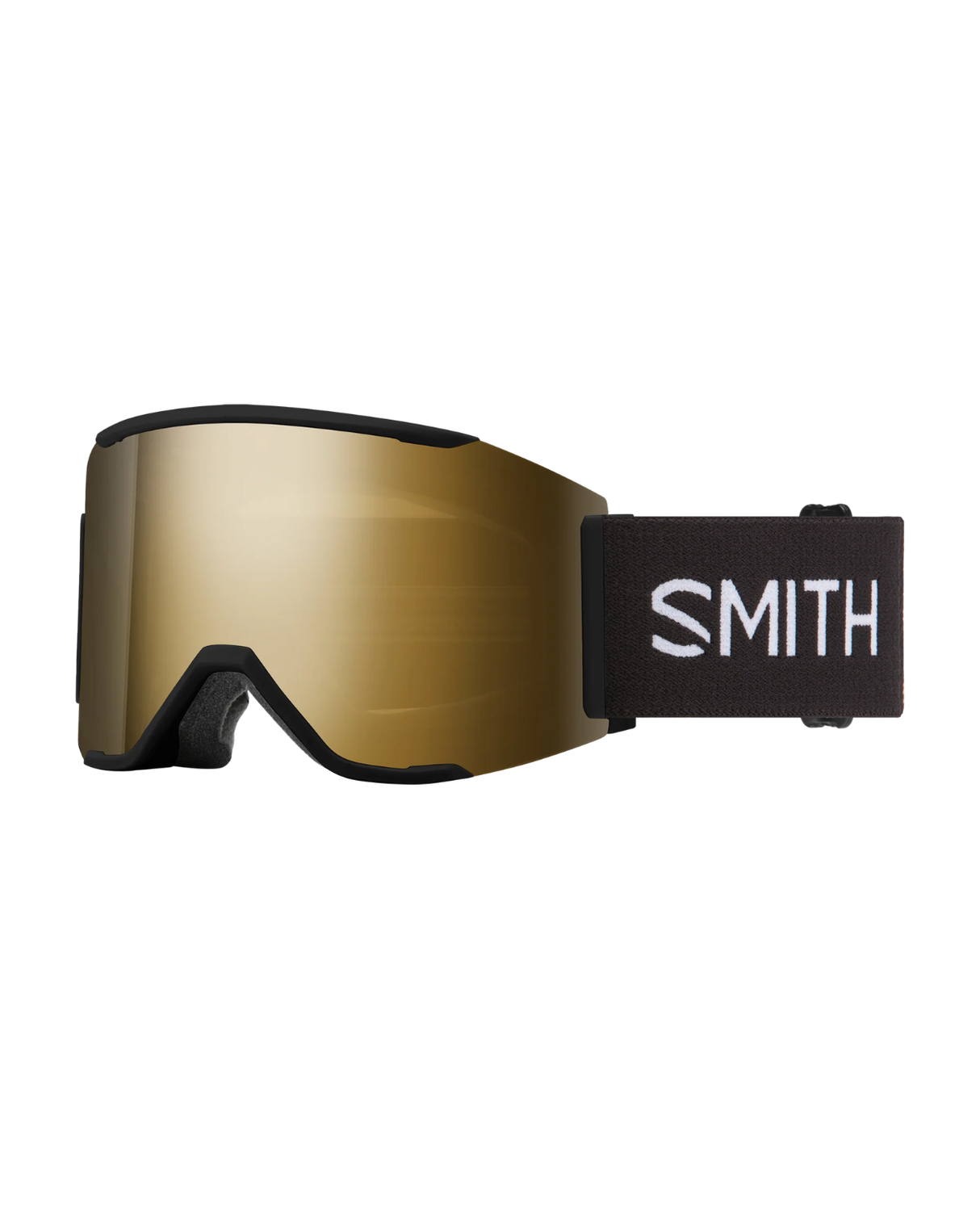 Smith Squad Mag - Svart, ChromaPop Sun Black Gold Mirror - Alpingaraget
