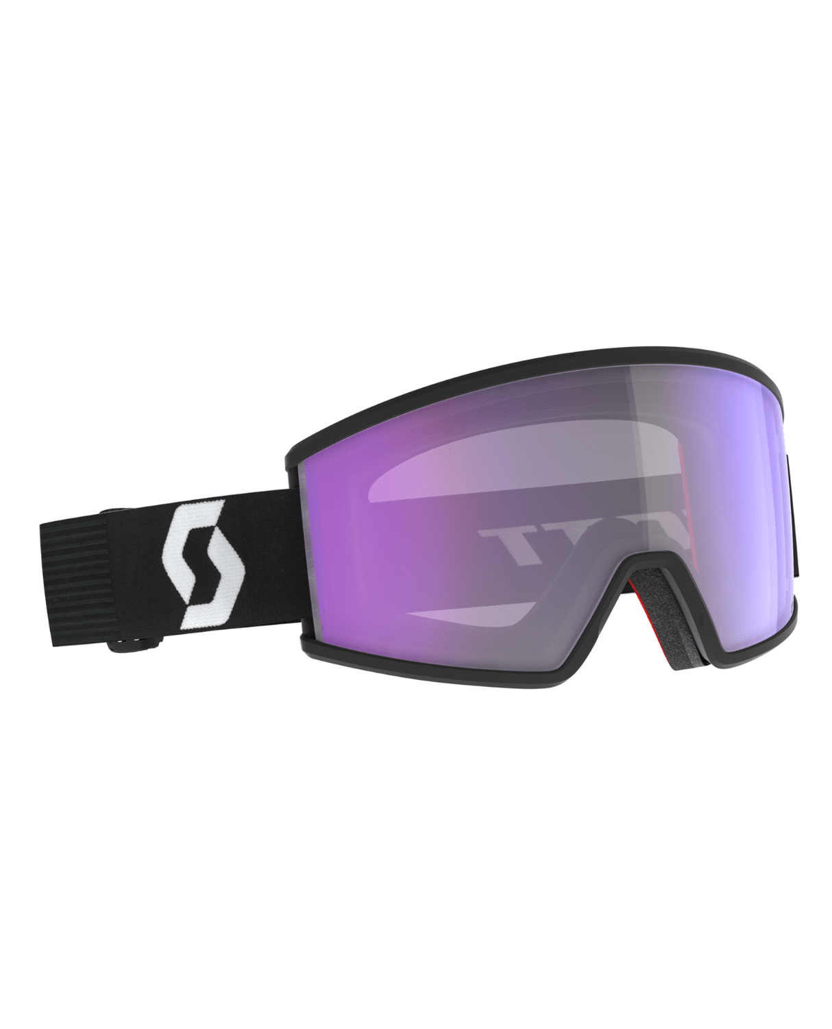 Scott Goggle Ambit Compact LS AMP - Mineral Black/White, Blue Chrome S2 - 4 - Goggles - Alpingaraget