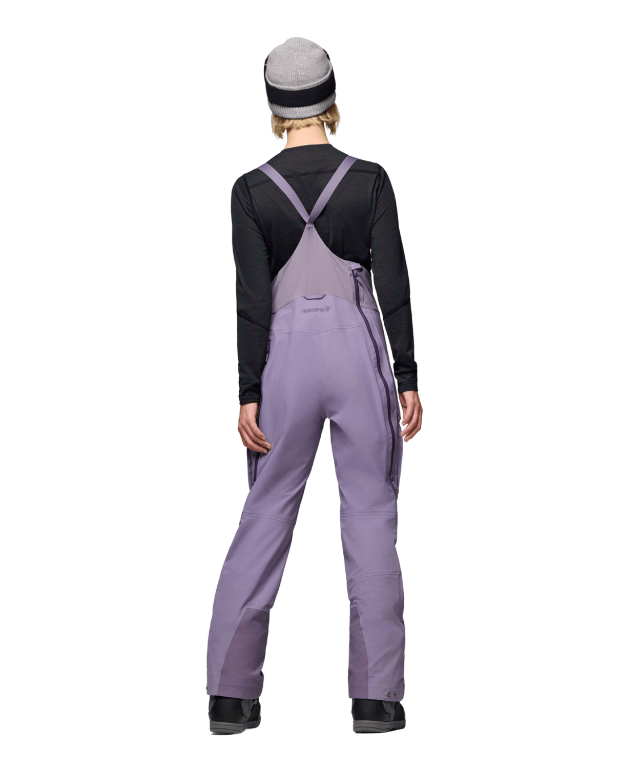 Norröna Women møre Gore - Tex Salopette - Purple Sage - Skidbyxor - Alpingaraget