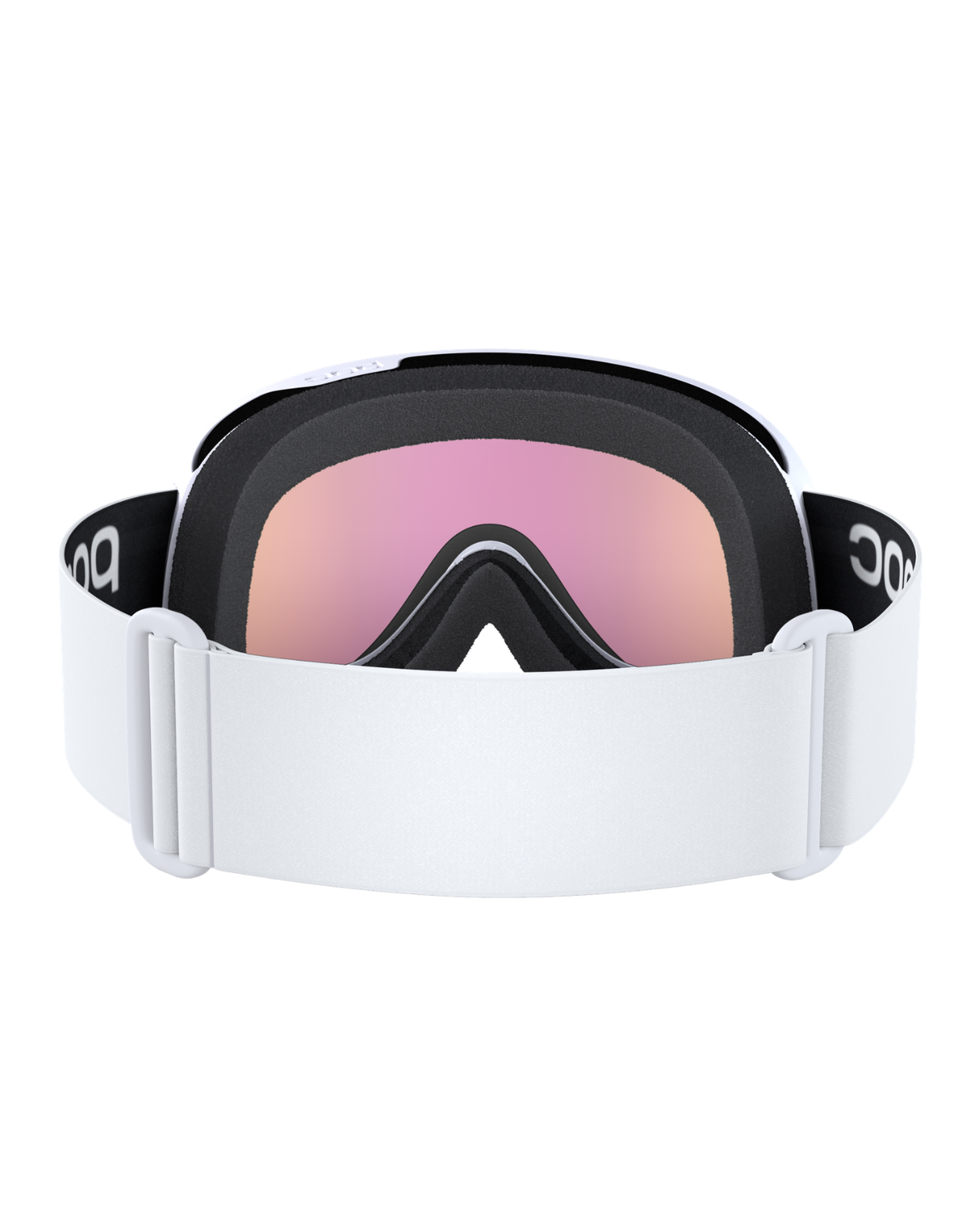 POC Retina Mid - Hydrogen White/Partly Sunny Orange