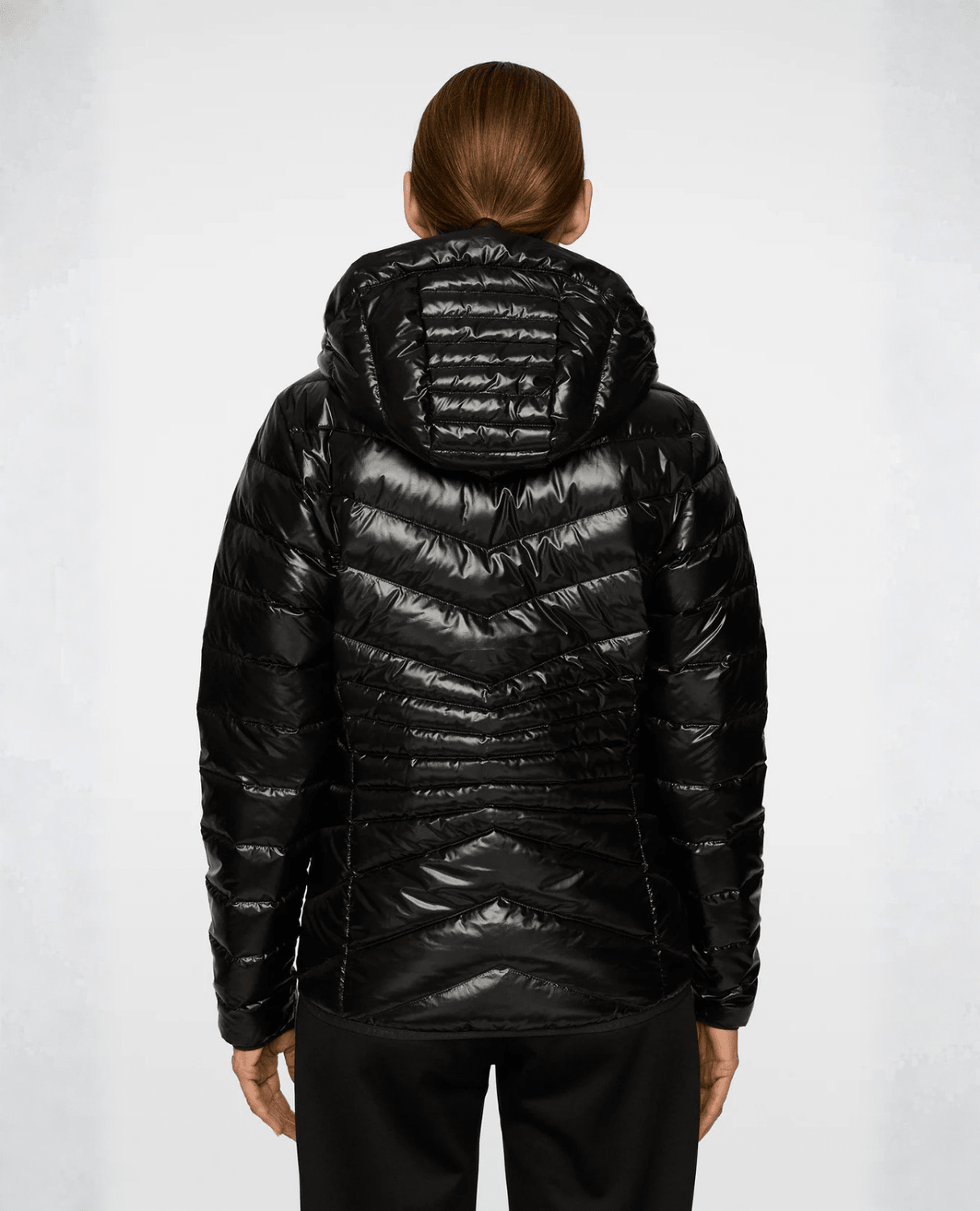 J.Lindeberg Women Lara Light Down Hood - Black - Mellanlager - Alpingaraget