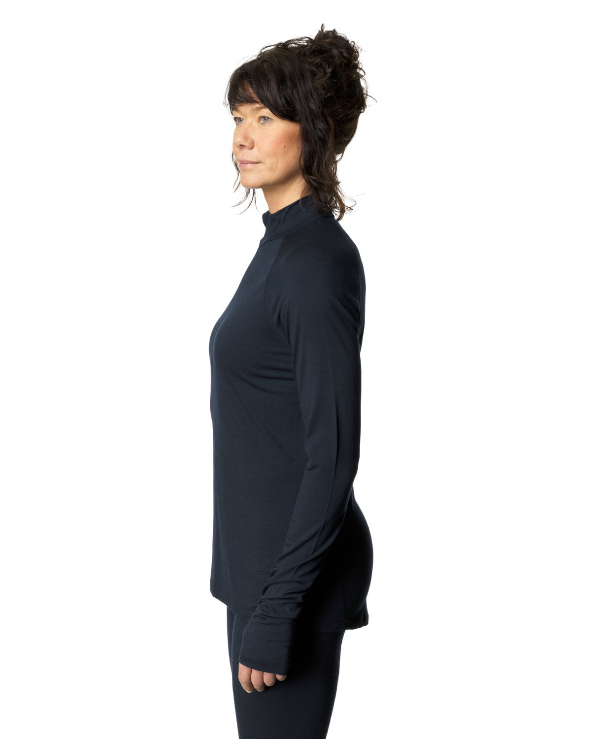 HOUDINI Womens Desoli Light Half Zip - Blue Illusion - Alpingaraget