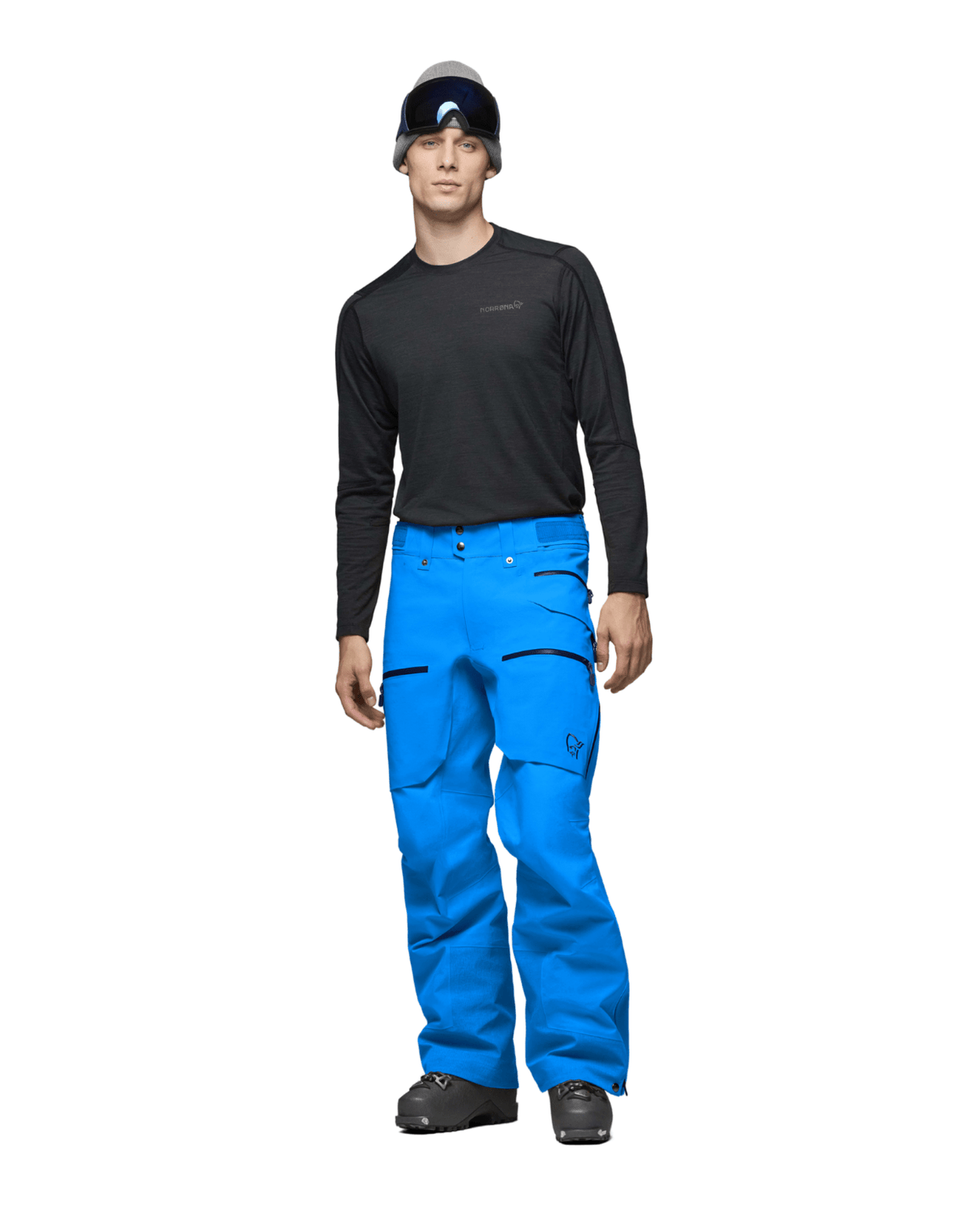 Norröna Men lofoten Gore - Tex Pro Pants - Skydiver - Skidbyxor - Alpingaraget