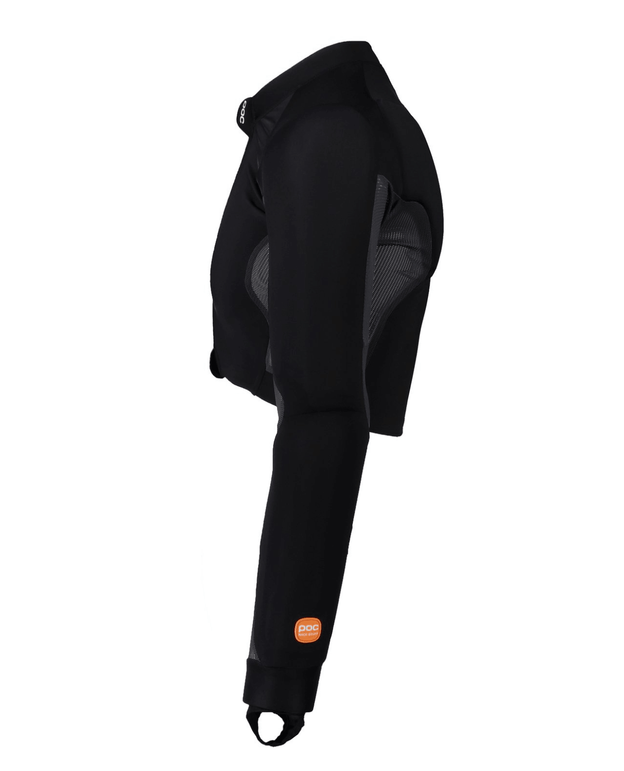 POC VPD Air Comp Jacket Junior - Uranium Black/Hydrogen White - Raceskydd - Alpingaraget