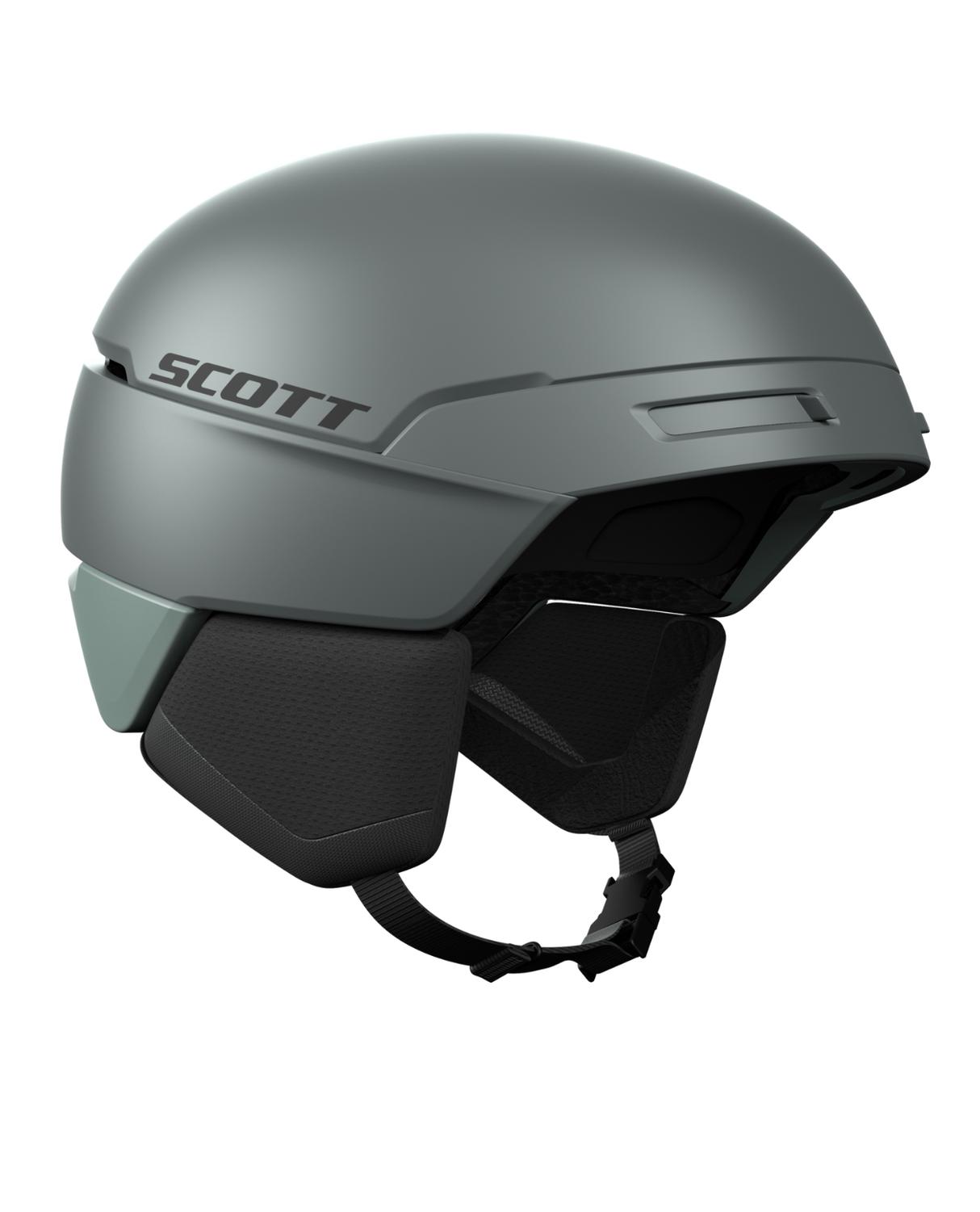 Scott Helmet Flow Mips skidhjälm i Douglas Green, justerbar passform, storlek S-L - Alpingaraget