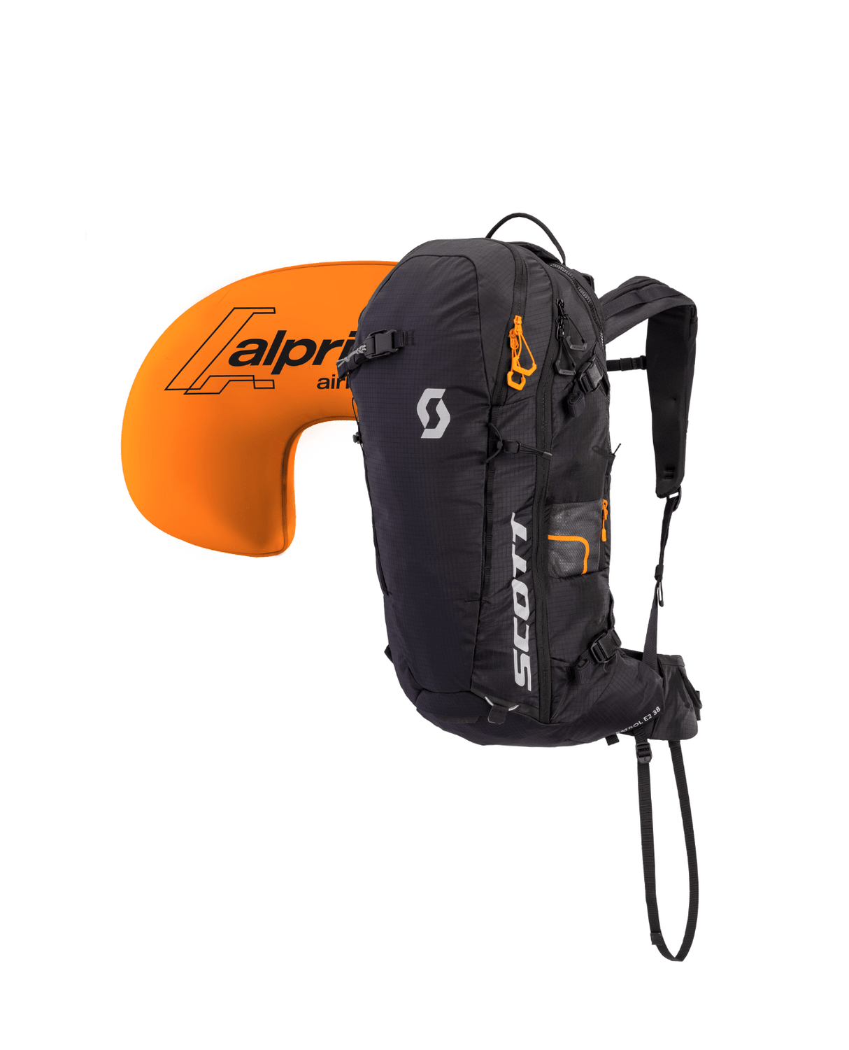 Scott Pack Patrol E2 38 Kit AP - Black - Lavinryggsäckar - Alpingaraget