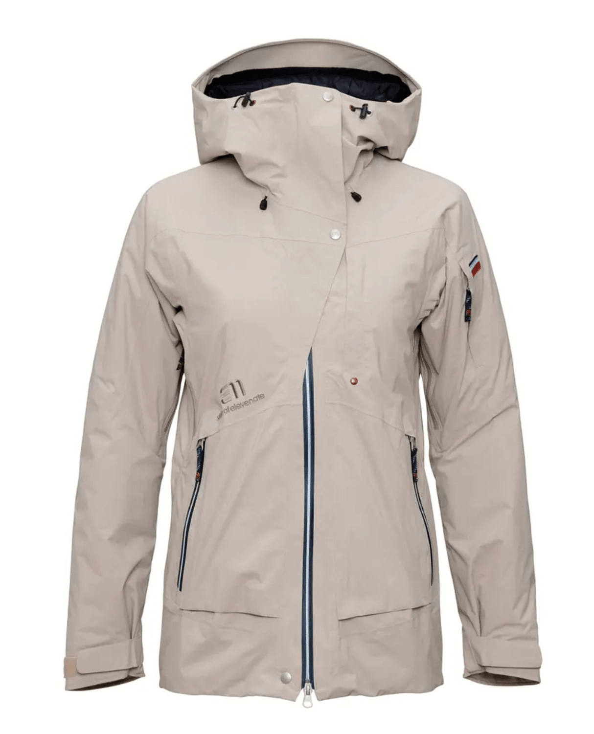 Elevenate Womens Lavancher Jacket - Ginger Beige - Skidjackor - Alpingaraget