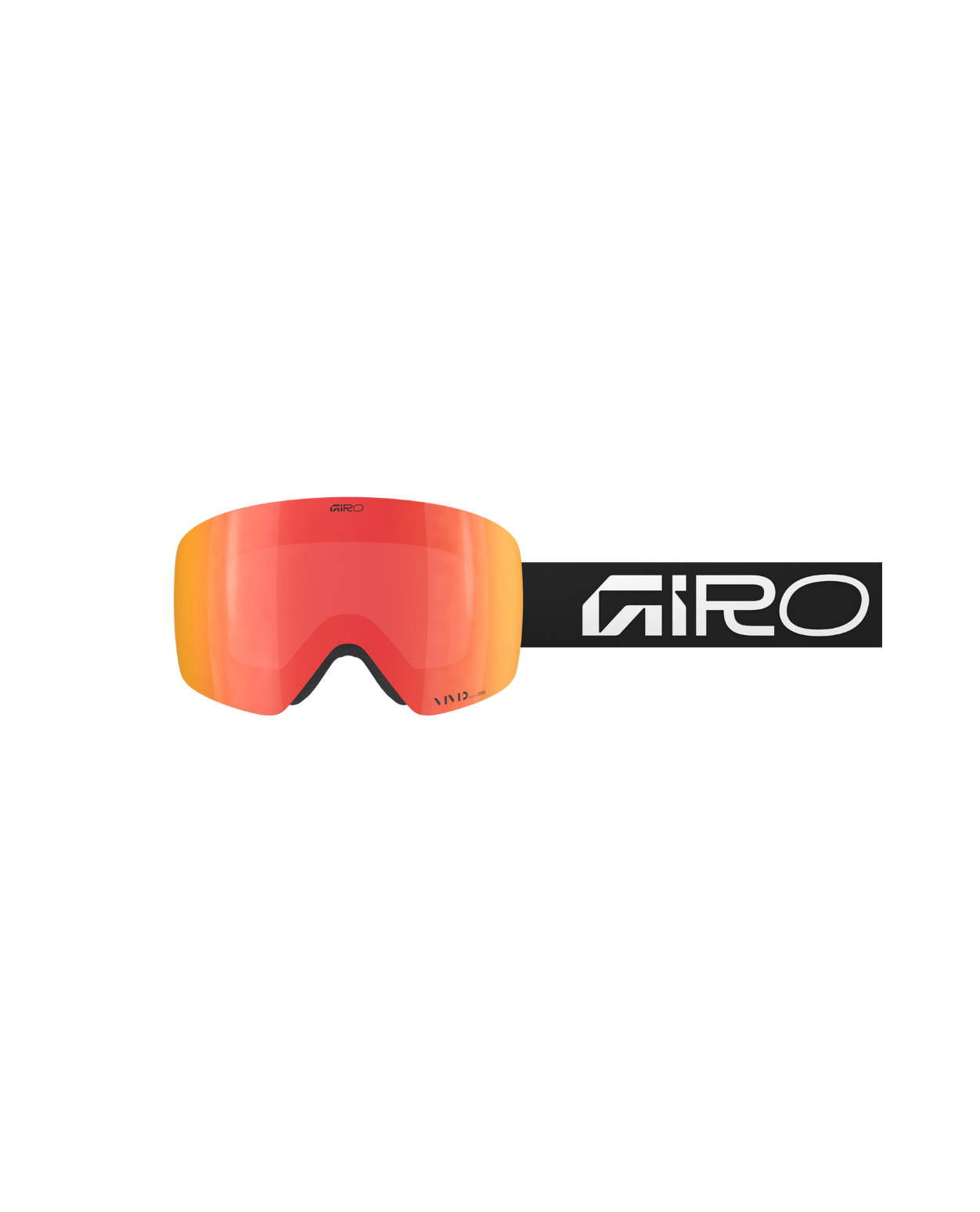 GIRO CONTOUR - Black/White Wordmark/Vivid Ember/Vivid Infrared