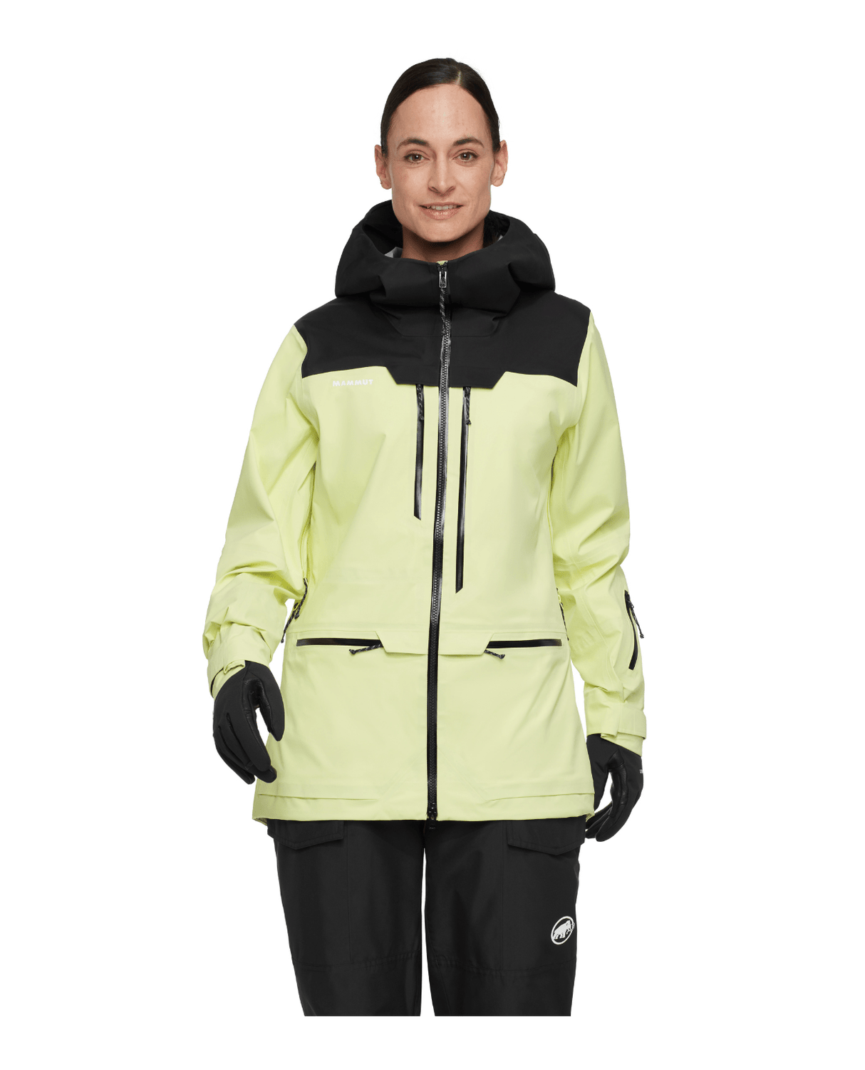 Mammut Haldigrat HS Hooded Jacket Women - Sulai - Black - Skidjackor - Alpingaraget