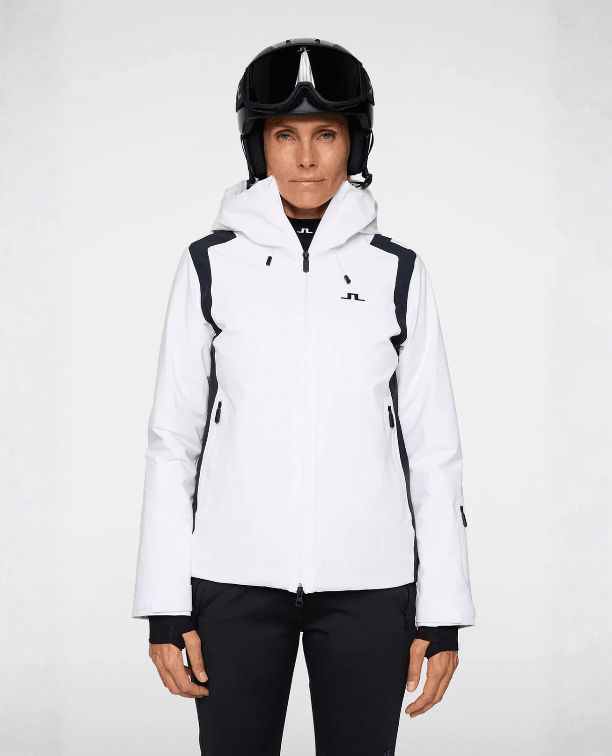 J.Lindeberg Women Elma Jacket - White - Skidjackor - Alpingaraget
