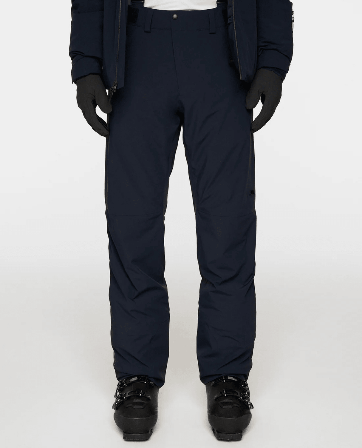 J.Lindeberg Men Alta Suspender Pants - JL Navy - Skidbyxor - Alpingaraget