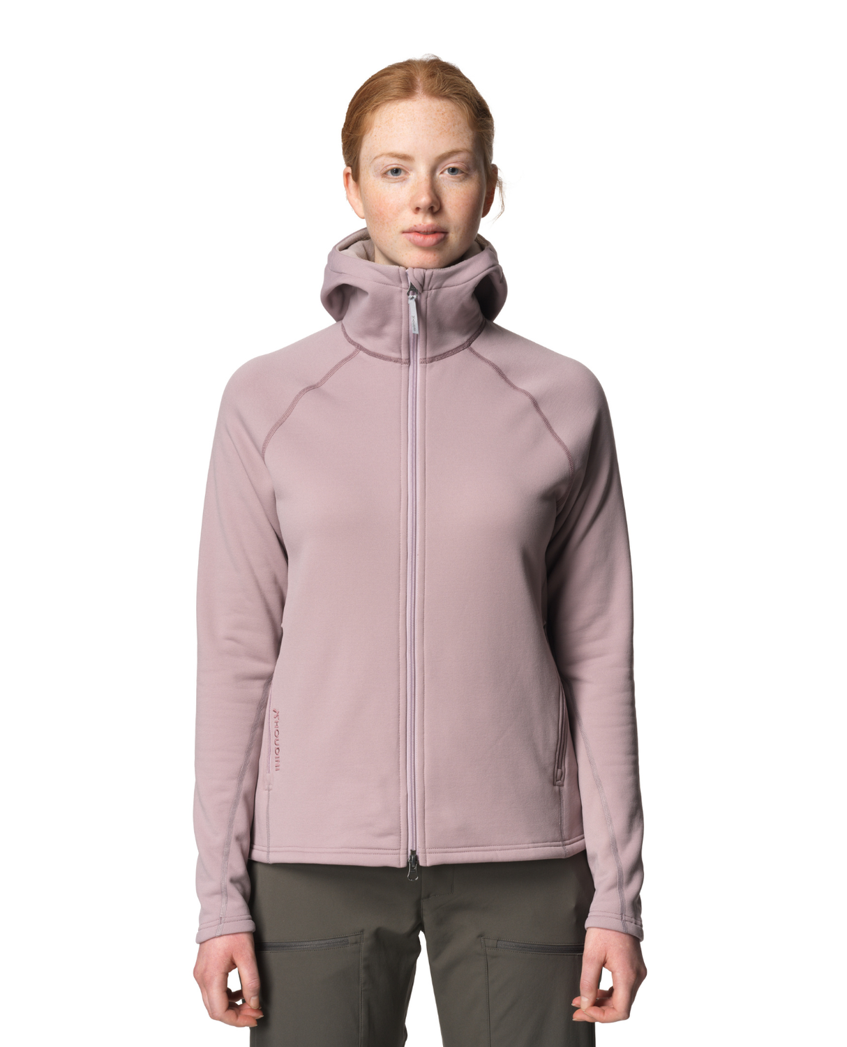 HOUDINI Womens Power Up Houdi - Sky Purple - Alpingaraget
