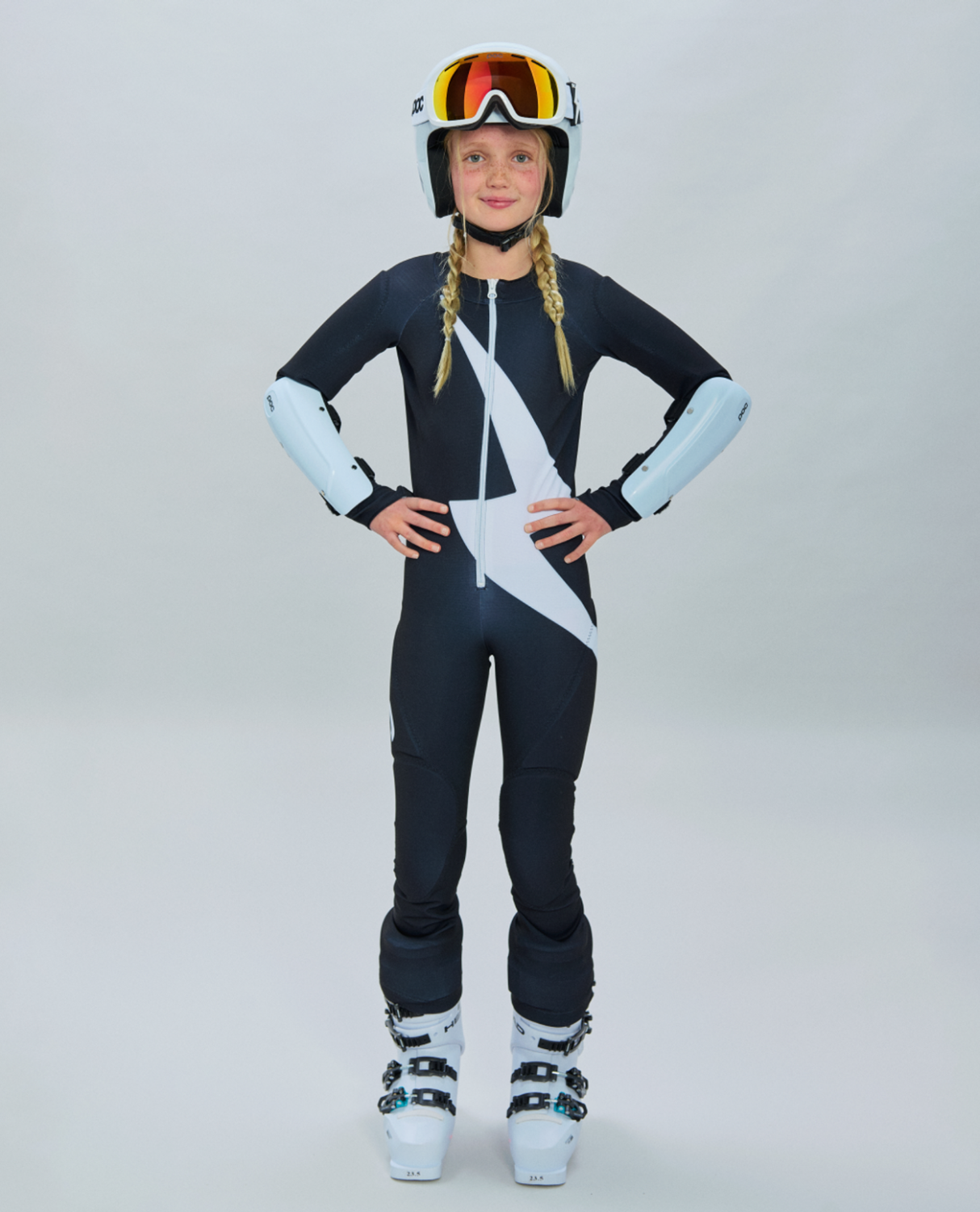 POC Skin GS Junior - Blixten Black - Alpingaraget