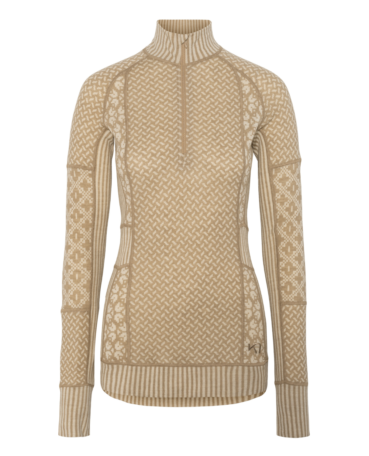 Kari Traa Smekker Half Zip - Mokka