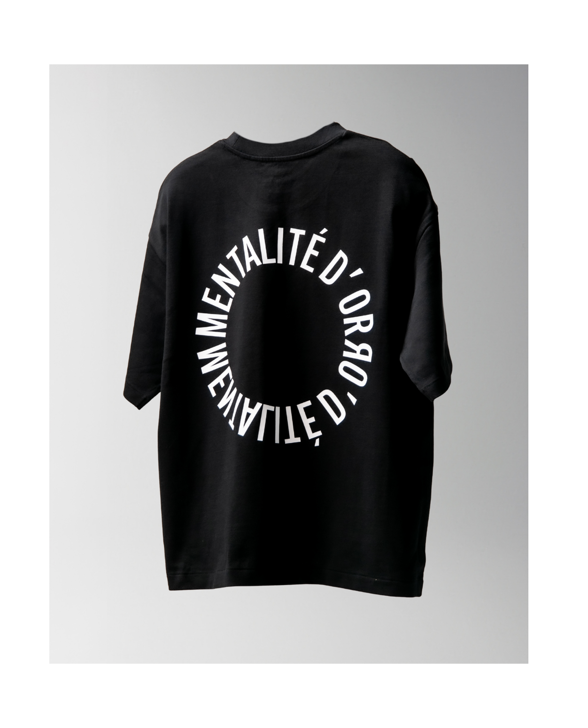 Mentalité d´Or Circle T-Shirt - Black