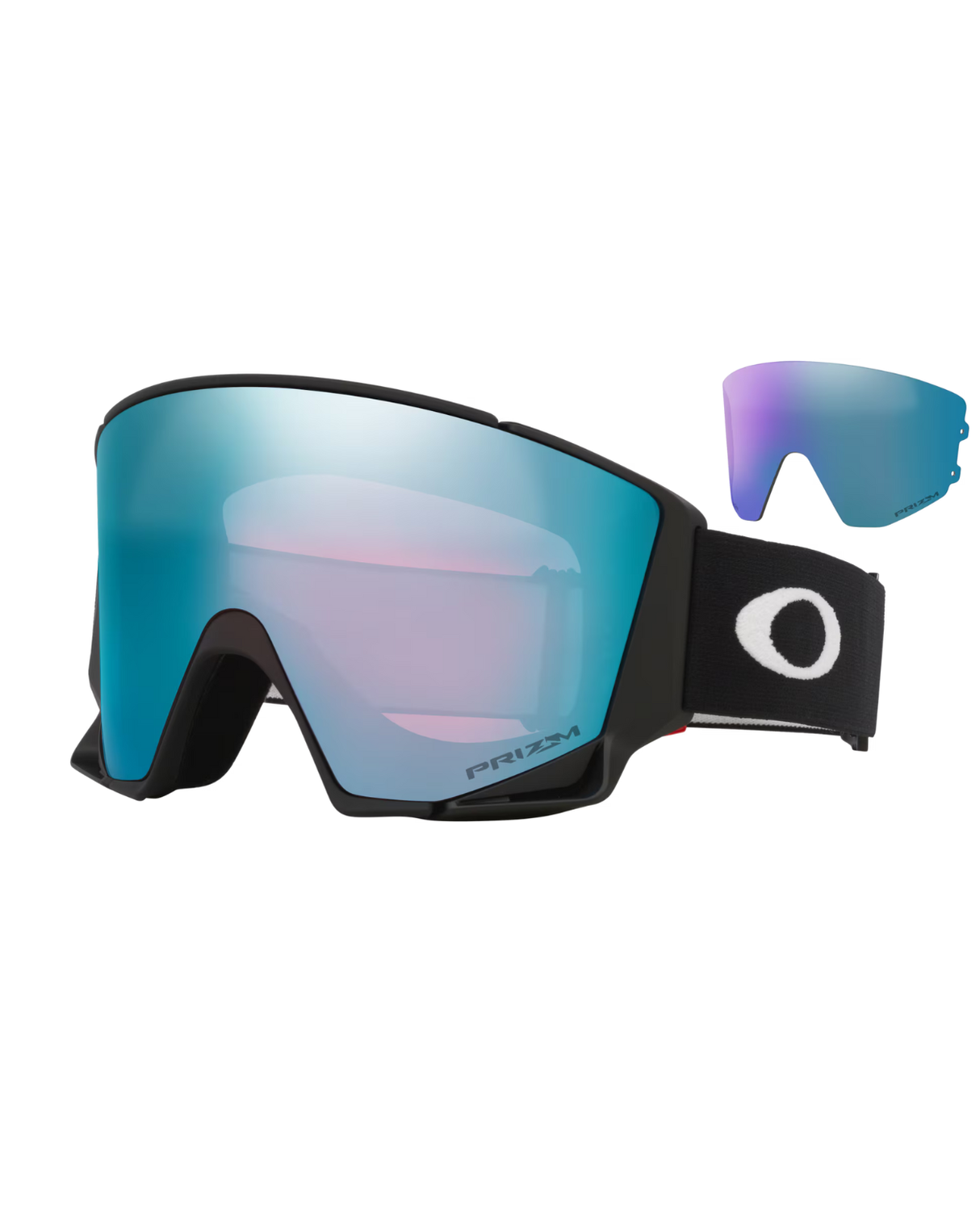 Oakley Flow Scape L - Matte Black/ Prizm Sapphire & Prizm Iced - Alpingaraget
