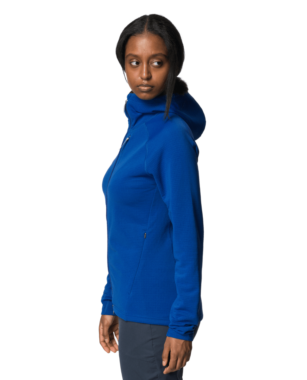 HOUDINI Womens Aero Houdi - Tribe Blue - Mellanlager - Alpingaraget