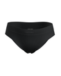 Icebreaker Women's Merino Blend Rib Lotus Hipster - Black - Alpingaraget