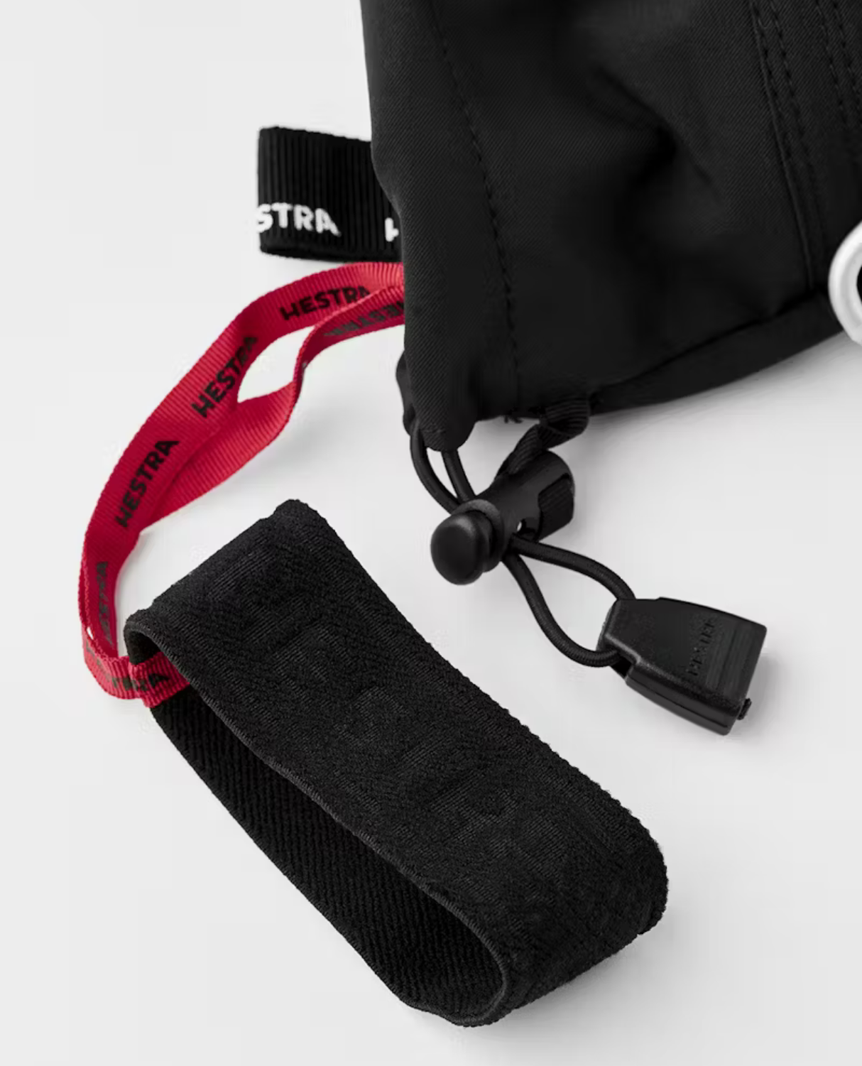 HESTRA Army Leather Extreme Mitt - Black/Offwhite - Alpingaraget