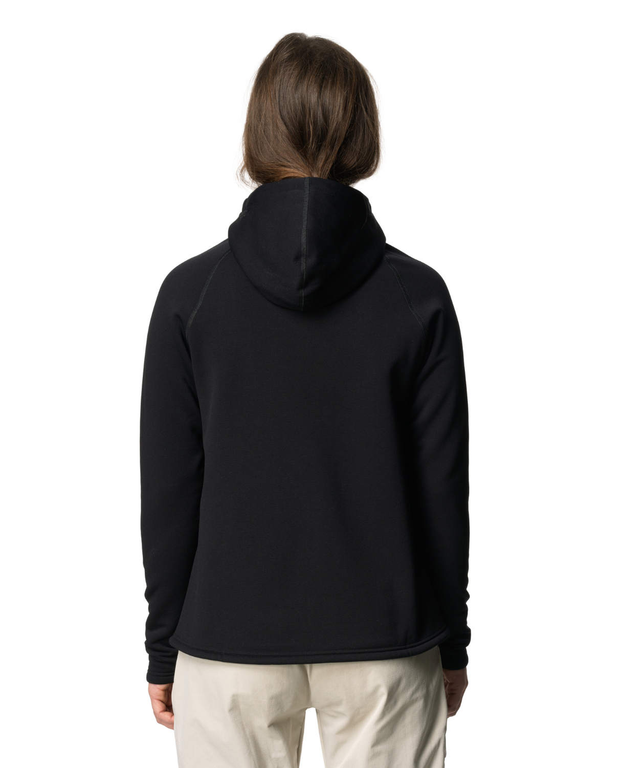 HOUDINI Womens Power Up Houdi - True Black - Alpingaraget