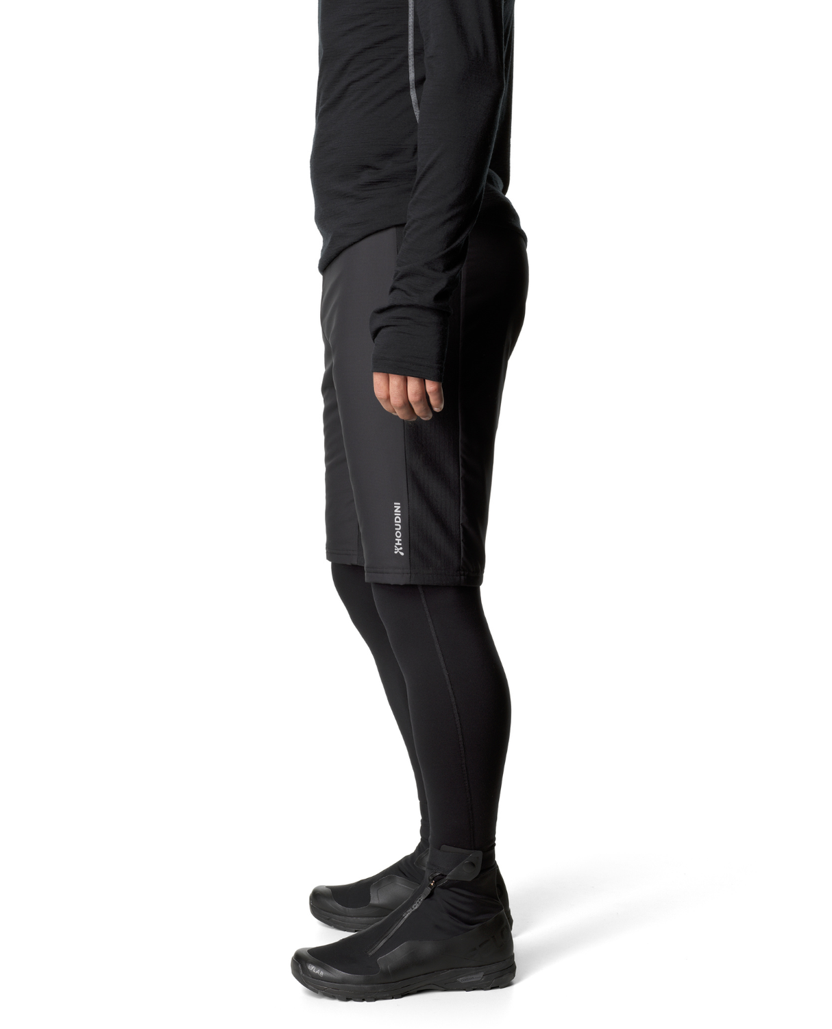 HOUDINI Mens Moonwalk Shorts - True Black - Alpingaraget