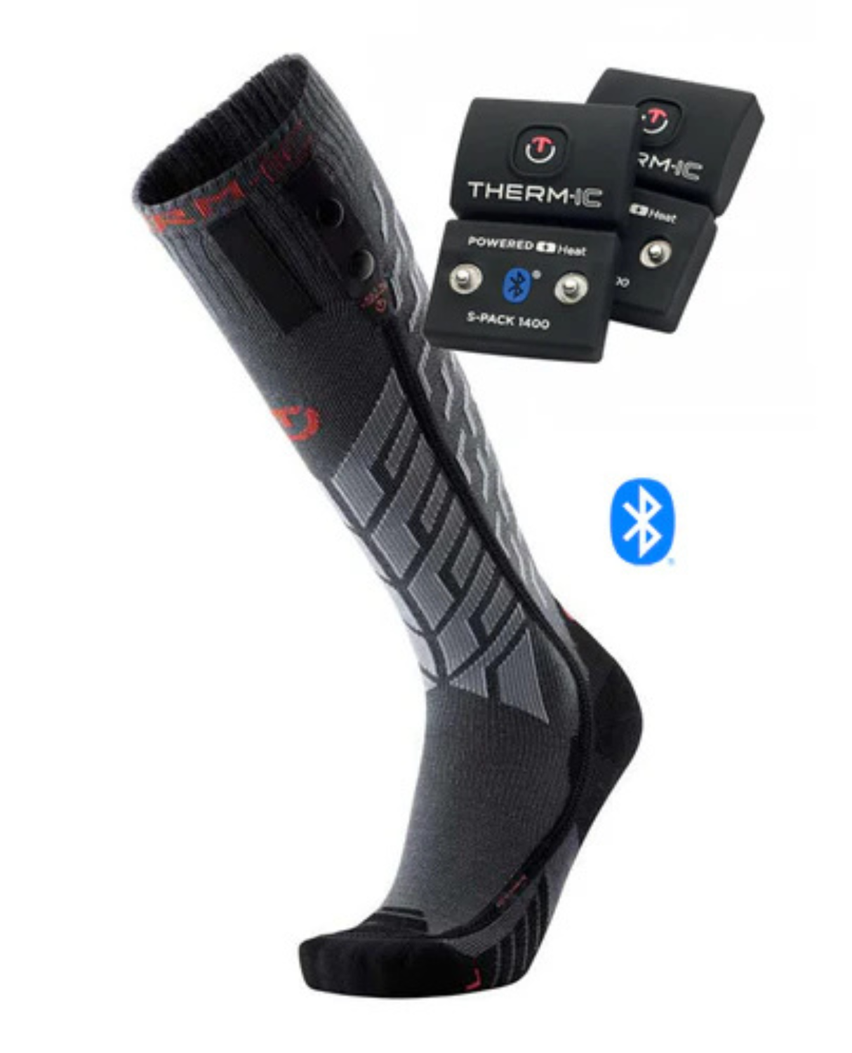 Thermic S.E.T® Performance-strømper +1400 B - Grå Orange