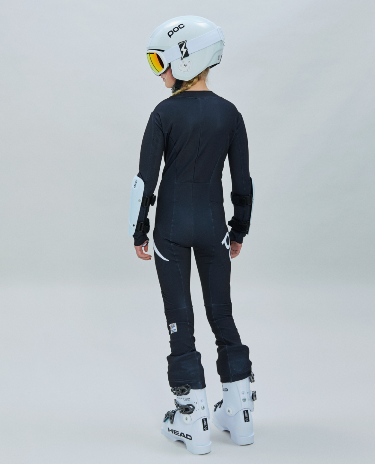 POC Skin GS Junior - Blixten Black