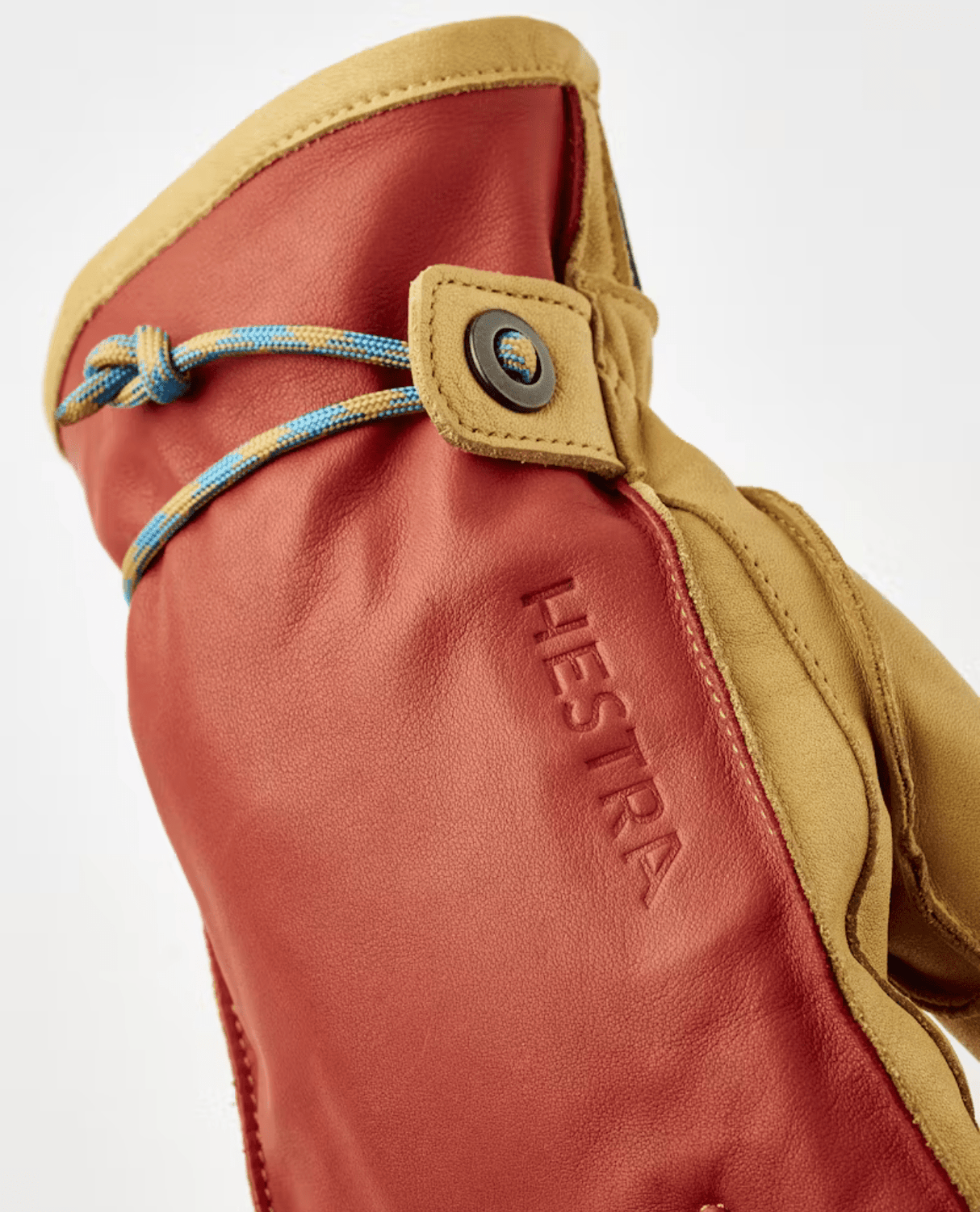 HESTRA Wakayama 5 Finger - Flame Red/Tan - Handskar - Alpingaraget