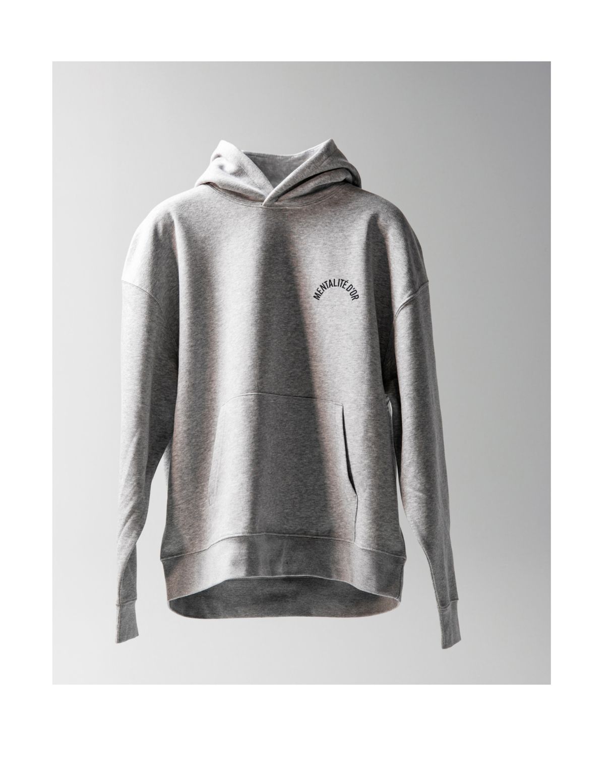 Mentalité d´Or Circle Hoodie - Grey