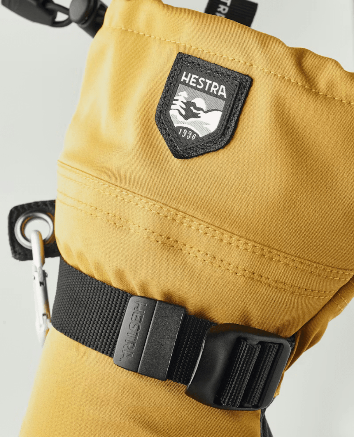 HESTRA Army Leather Extreme Mitt - Mustard/Black - Handskar - Alpingaraget