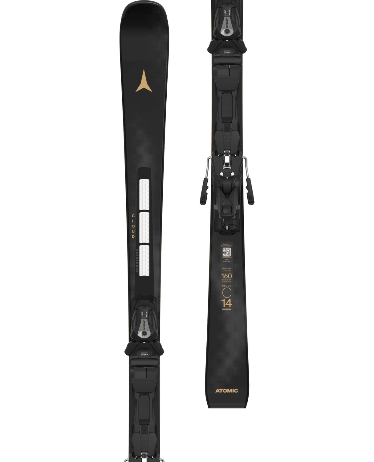 Atomic Cloud C14 Revoshock S + Mi 12 GW - Black 25/26 - Pistskidor - Alpingaraget