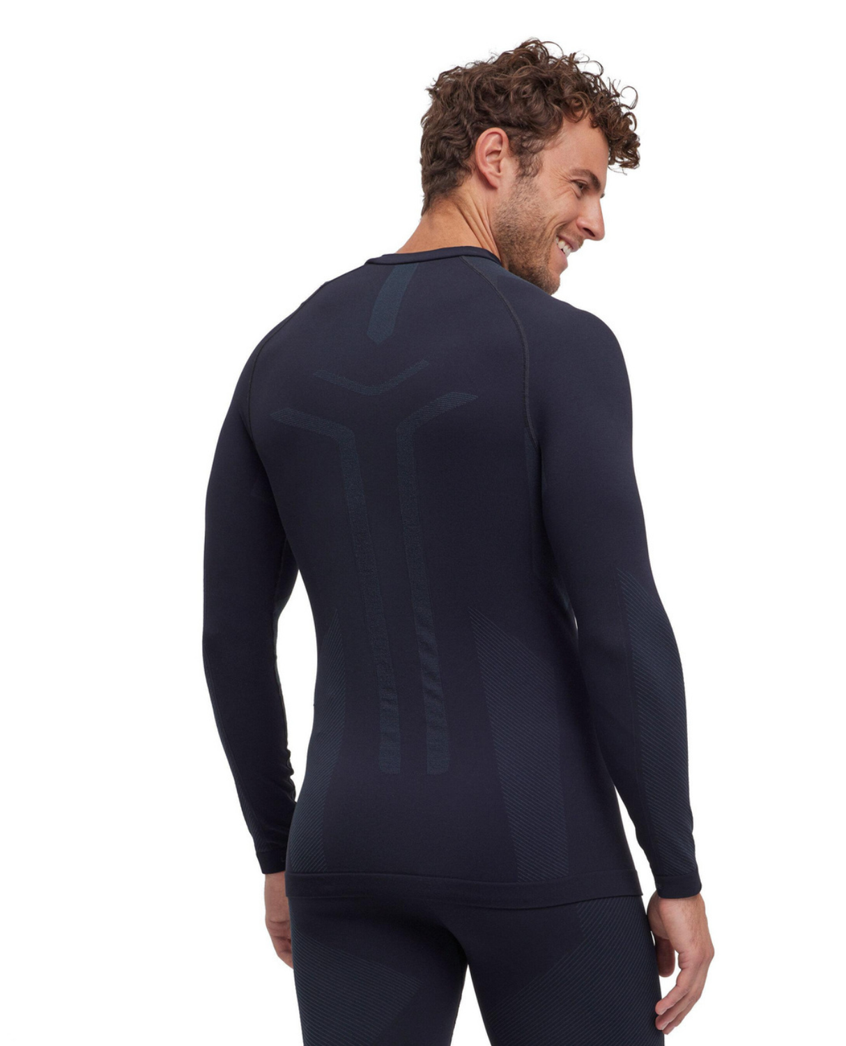 FALKE Men Long-sleeve shirt Warm - Black - Alpingaraget