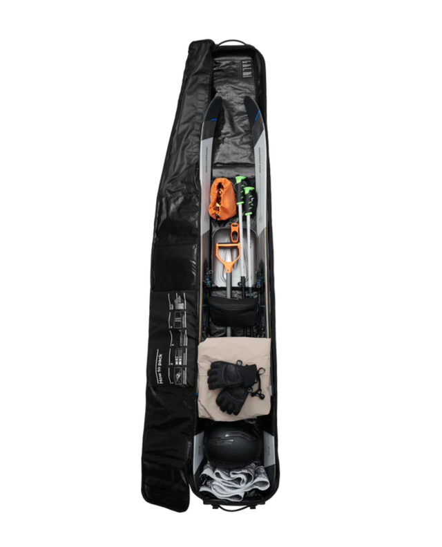 D_b_ Snow Roller Pro 70L - Forest Green  Alpingaraget