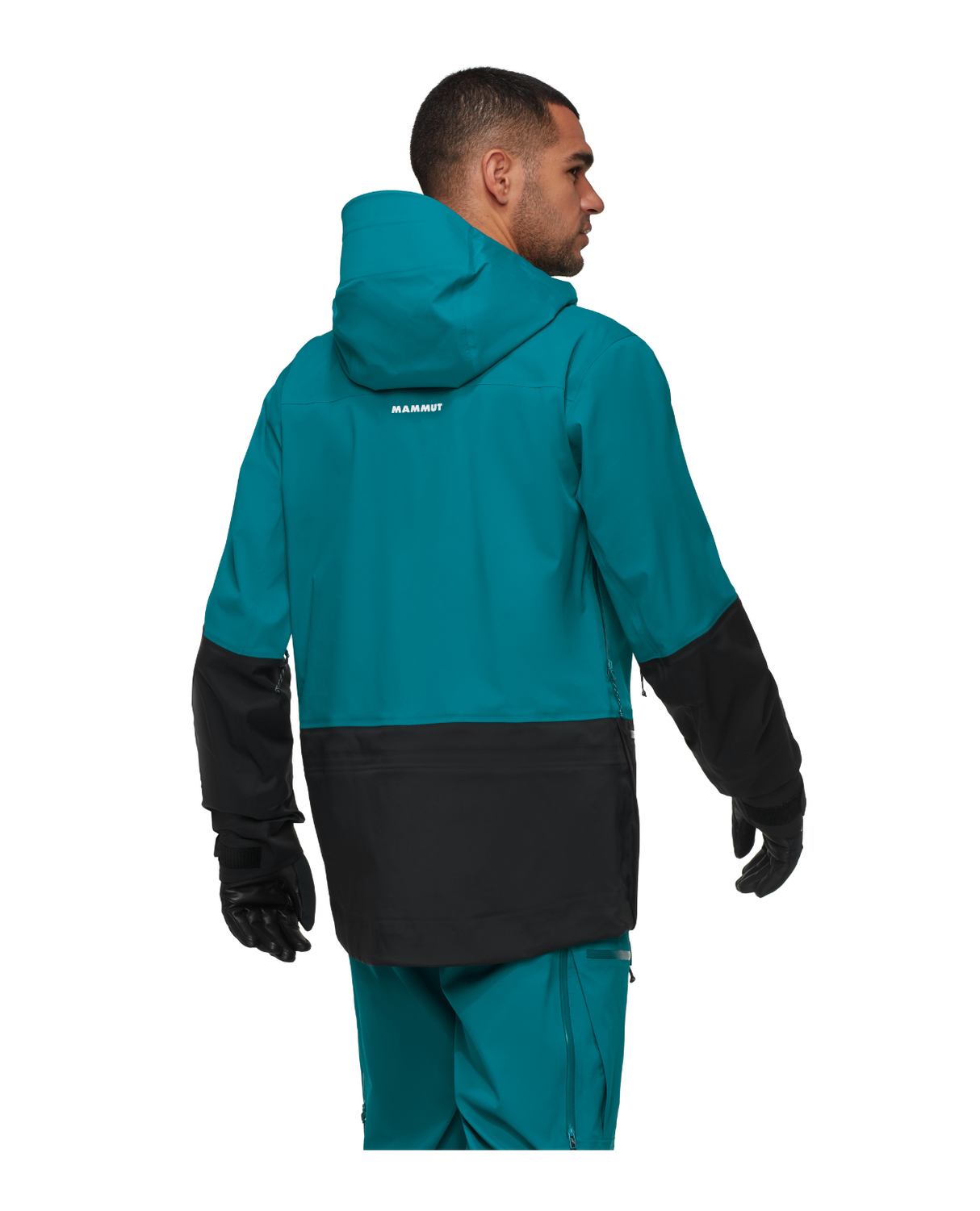 Mammut Haldigrat HS Hooded Jacket Men - Deep Teal-Black - Alpingaraget