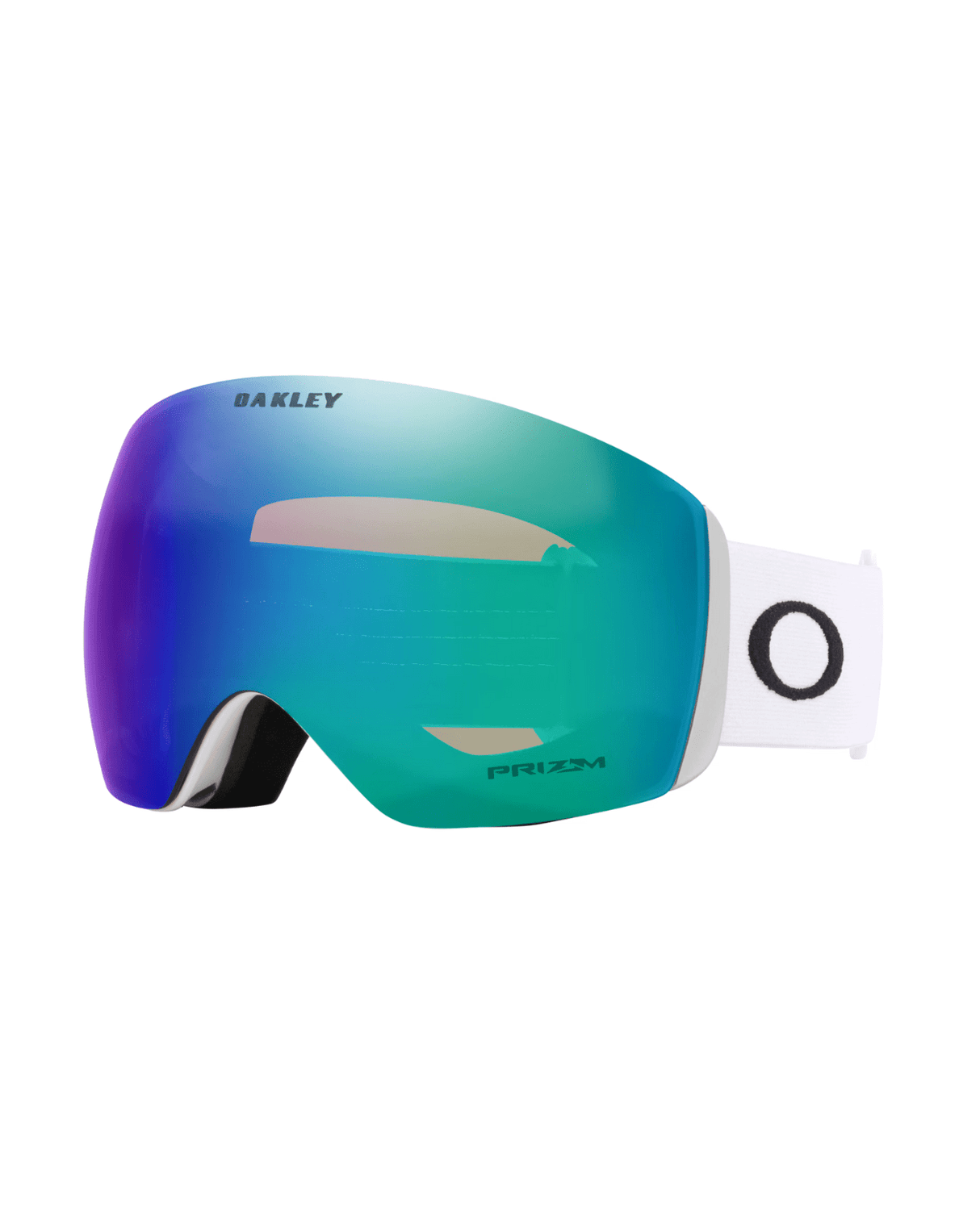Oakley Flight Deck L - Matte White/ Prizm Argon Iridium - Goggles - Alpingaraget