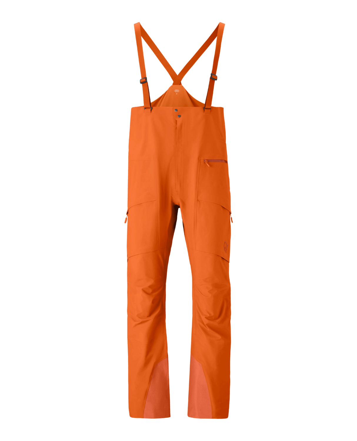 Norröna Men møre Gore - Tex Salopette - Gold Flame - Skidbyxor - Alpingaraget