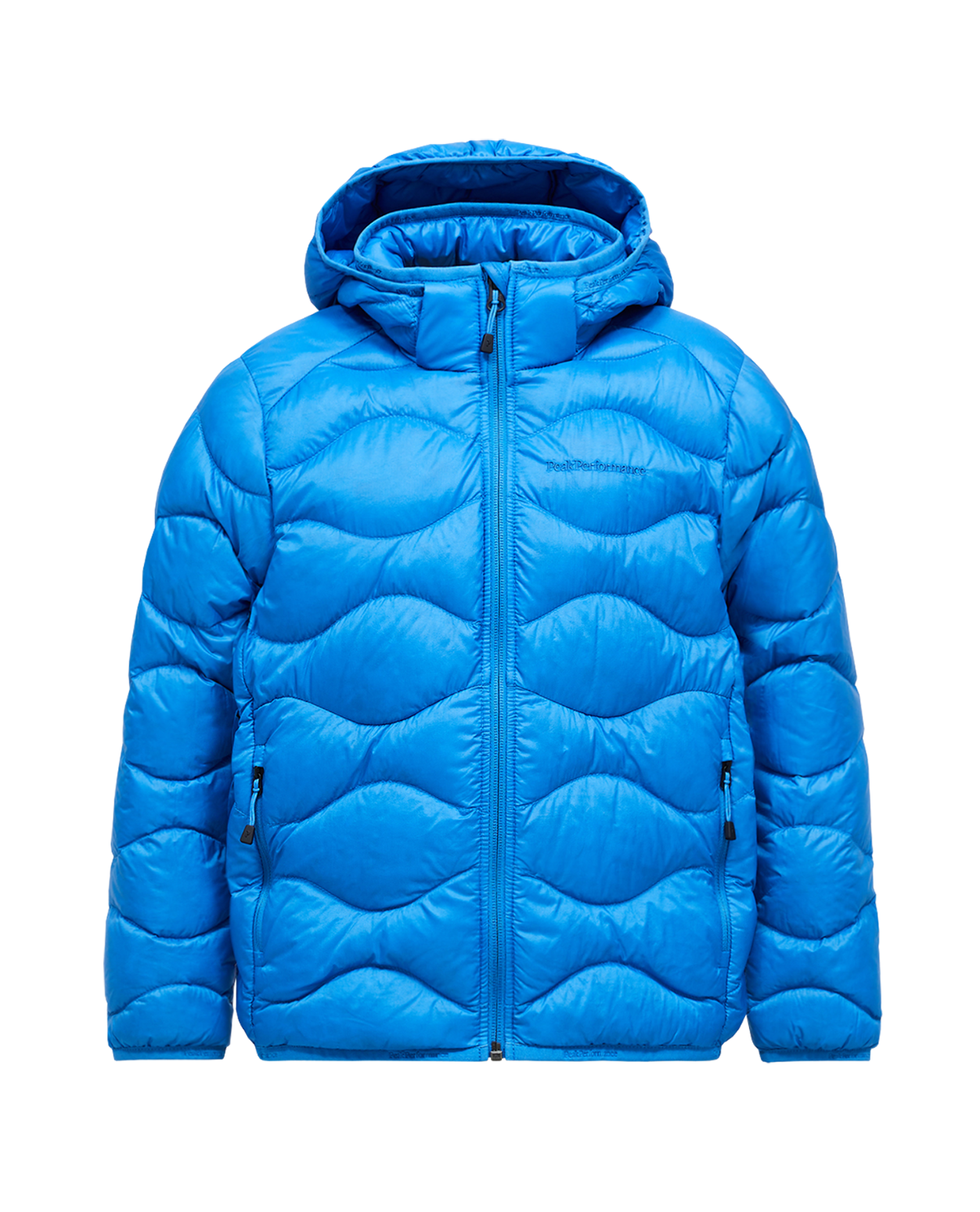 Peak Performance Junior Helium Down Hood Jacket - Azure Ascent  Alpingaraget