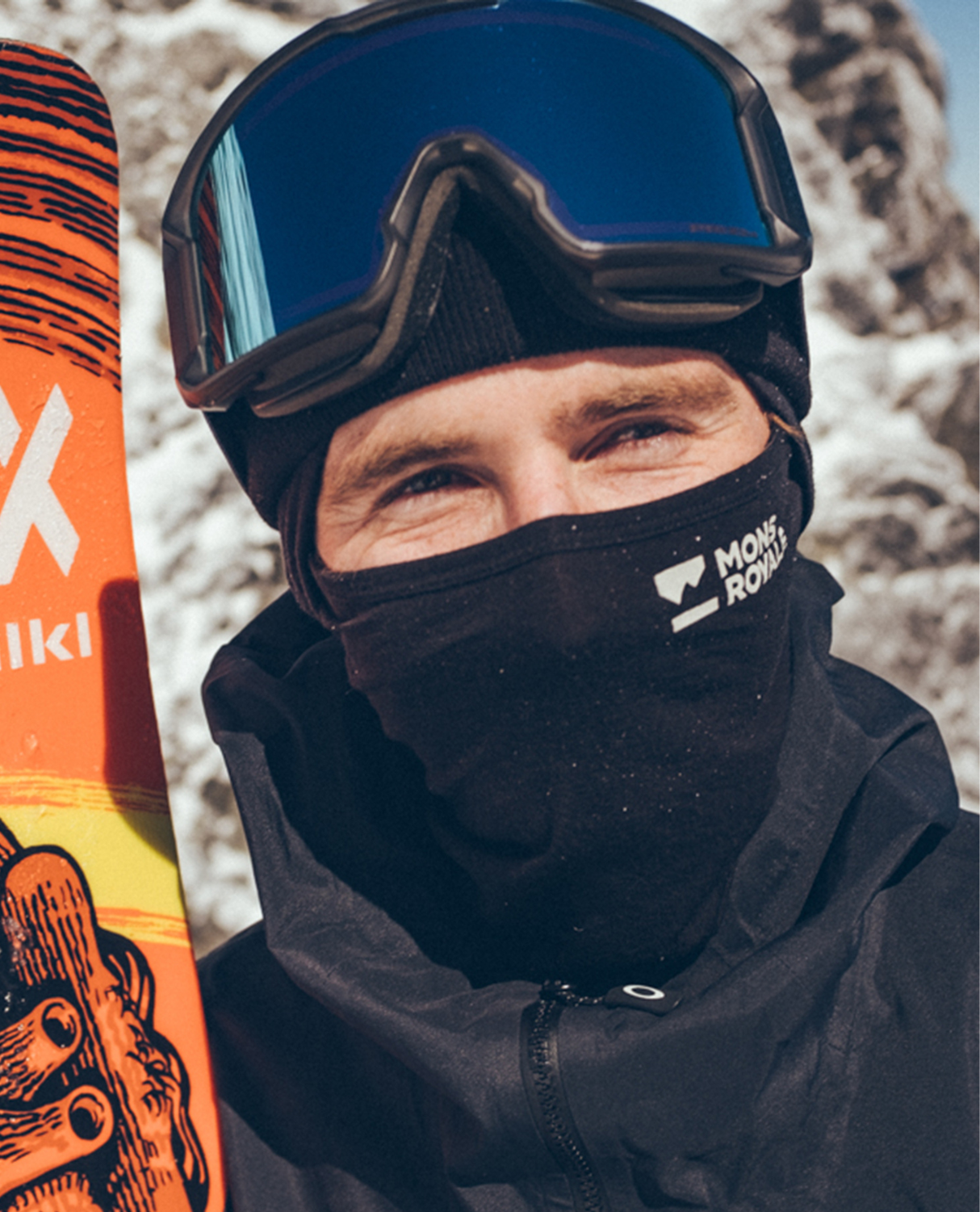 Mons Royale Santa Rosa Merino Flex Balaclava - Black