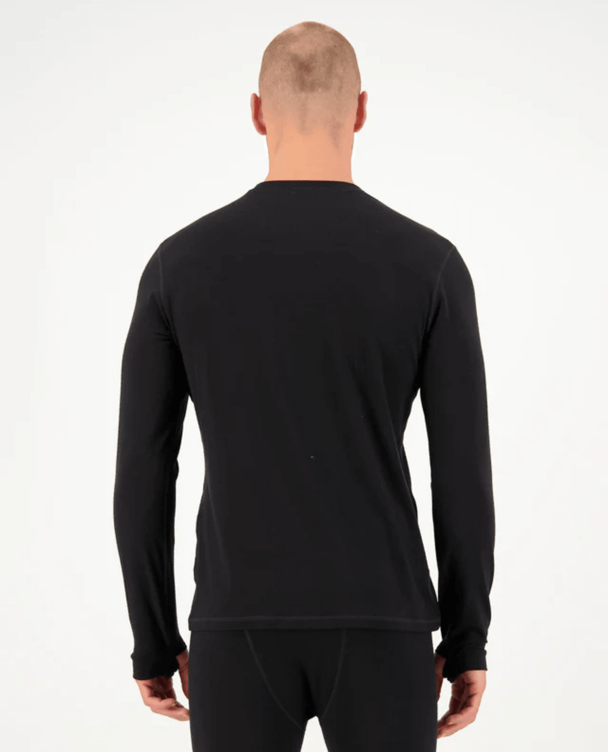 Mons Royale Herr Cascade Merino Base Layer Long Sleeve - Svart - Underställ - Alpingaraget